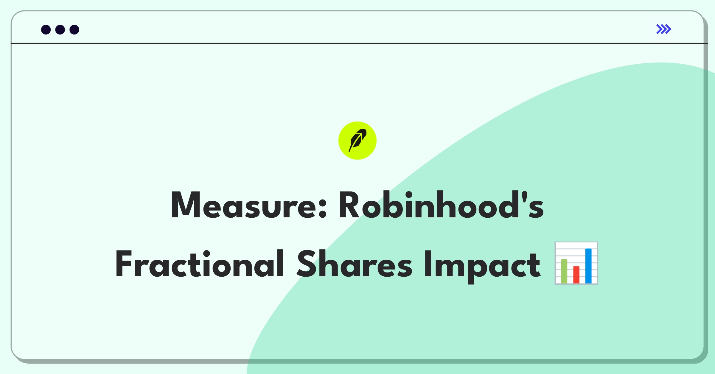 Product Management Metrics Question: Defining success for Robinhood's fractional shares feature