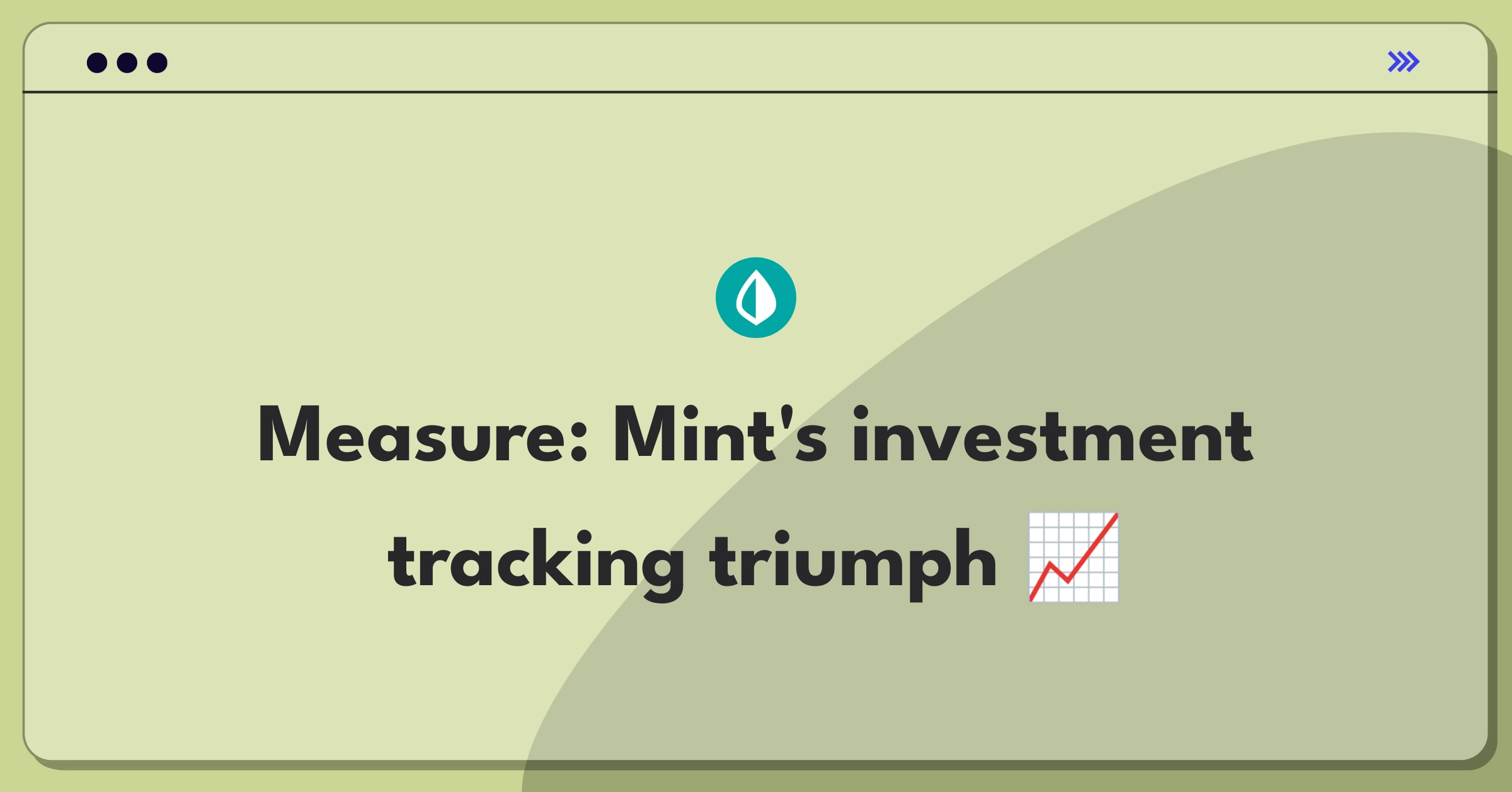 Product Management Metrics Question: Defining success for Mint's investment tracking tool using key performance indicators