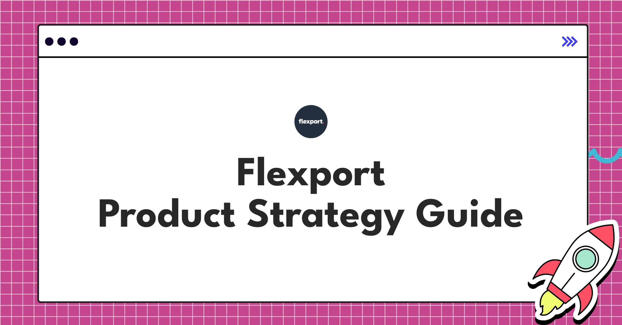 Flexport's strategic evolution diagram showcasing platform expansion, data intelligence, and sustainability initiatives