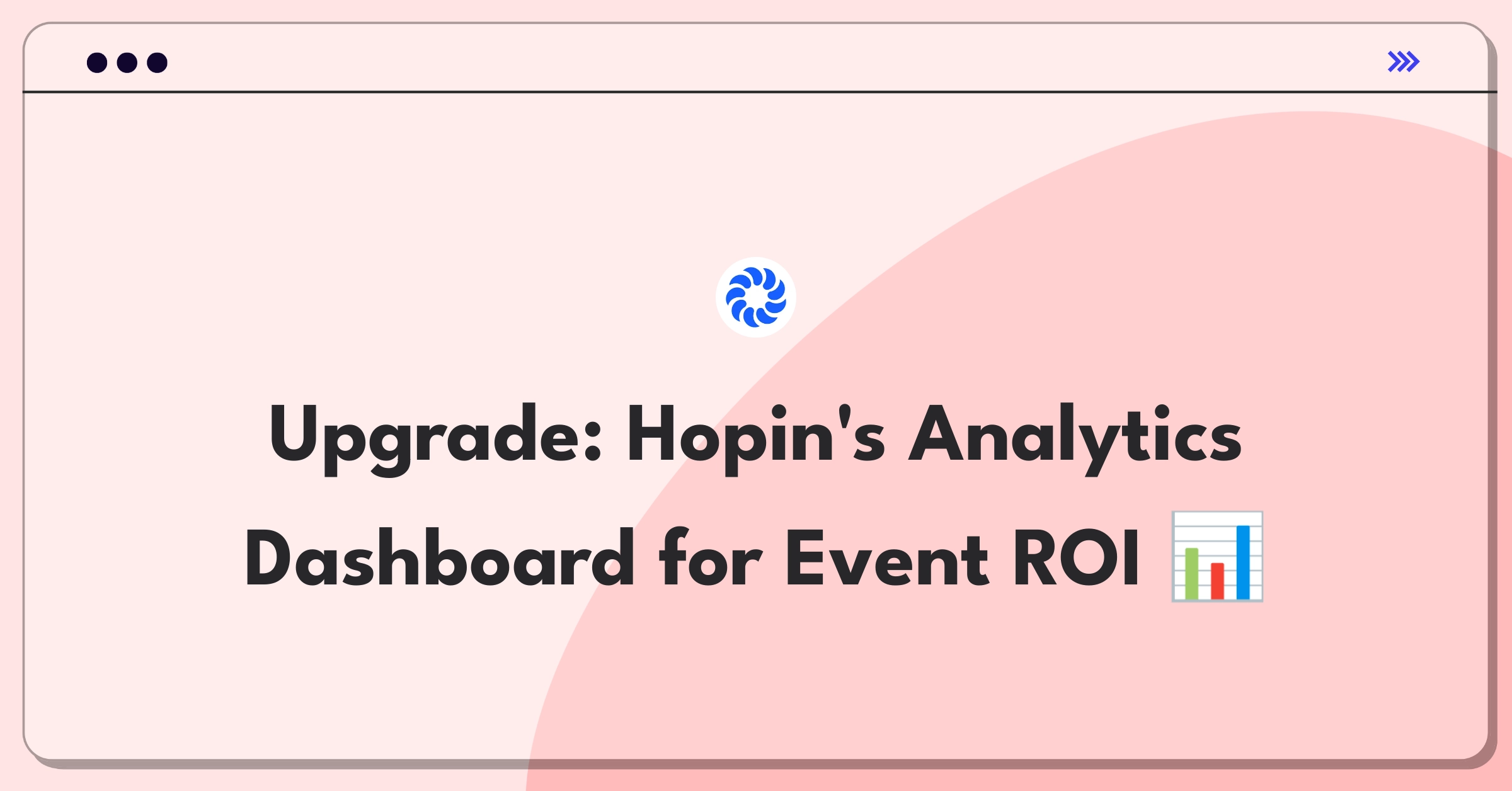 Product Management Improvement Question: Enhancing Hopin's analytics dashboard for better event organizer insights