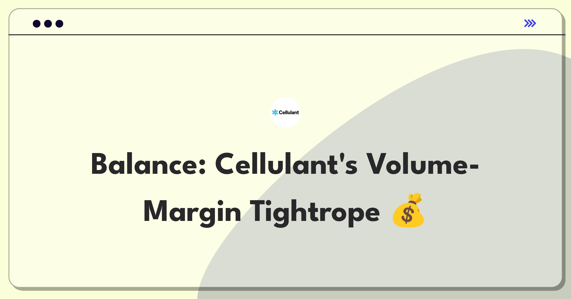 Product Management Trade-off Question: Cellulant transaction volume versus profit margins strategy