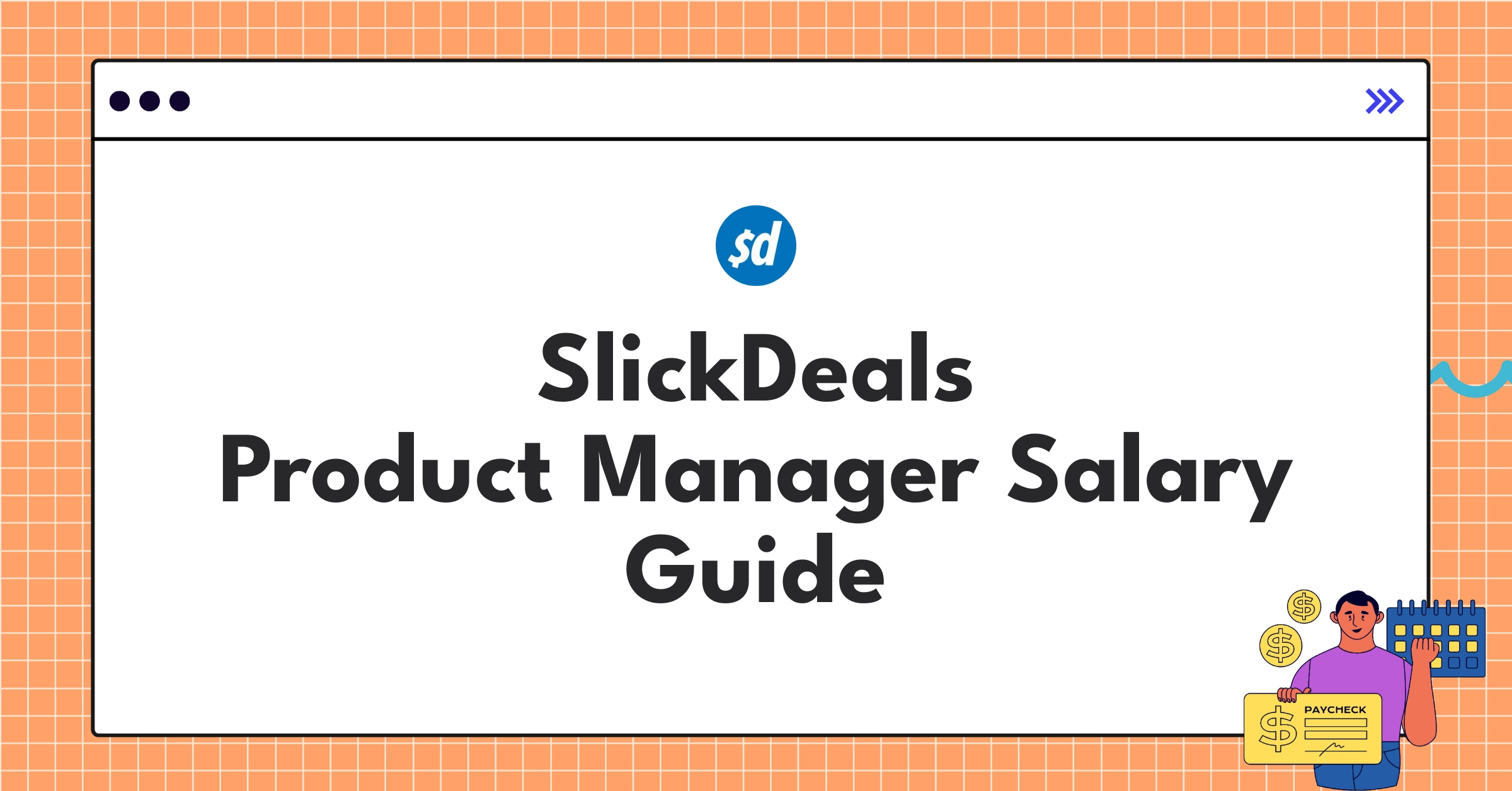 Detailed SlickDeals Product Manager salary breakdown chart showing compensation tiers for 2025