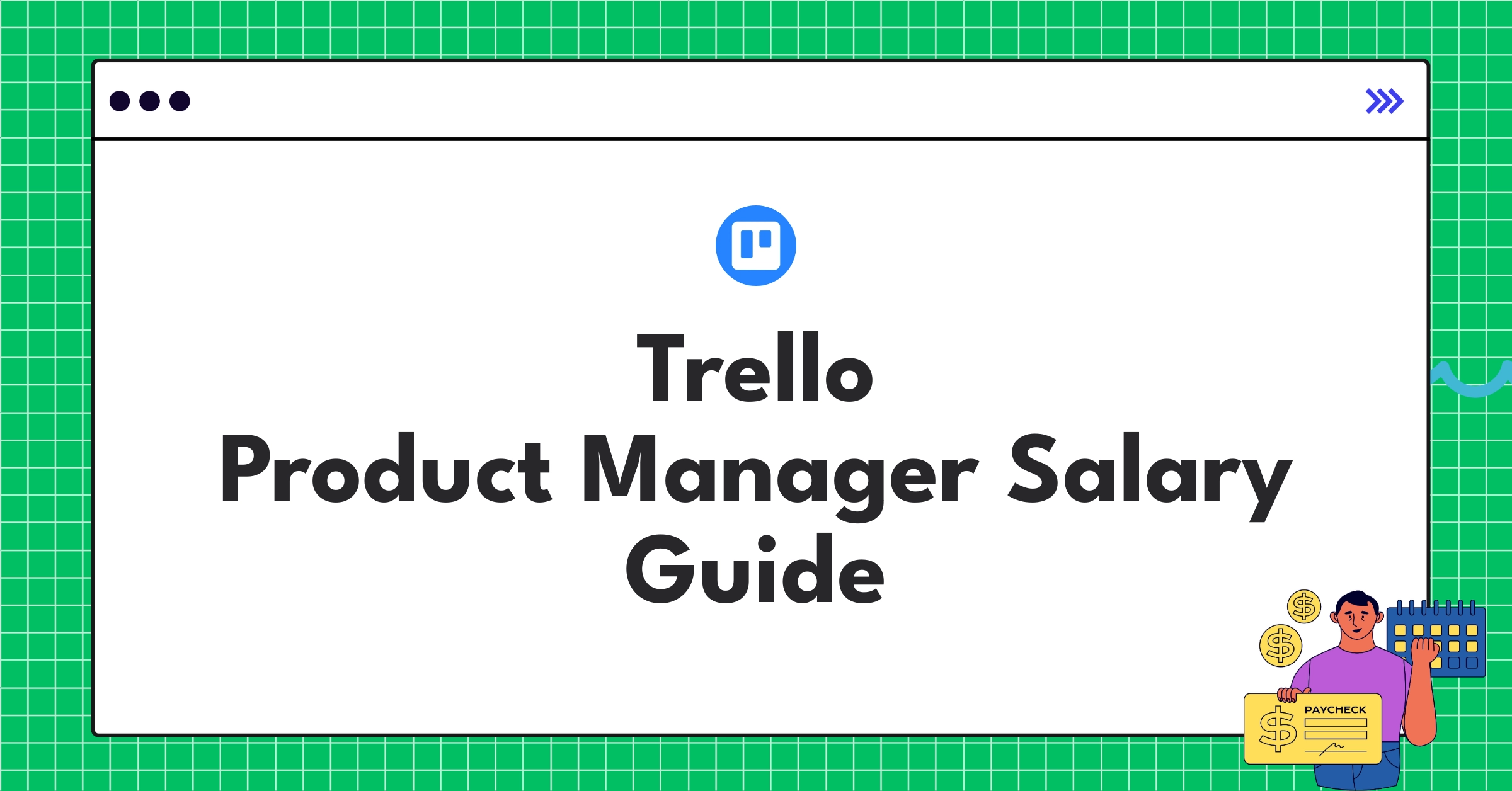 Detailed infographic showing Trello Product Manager salary components and comparison with industry standards
