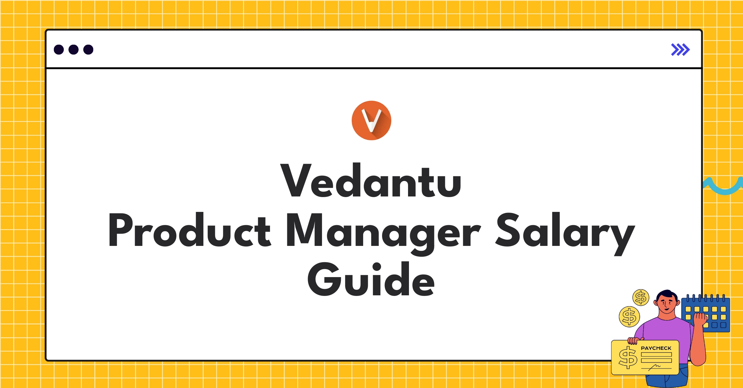 Infographic showing Vedantu product manager salary ranges and benefits for different experience levels in 2025