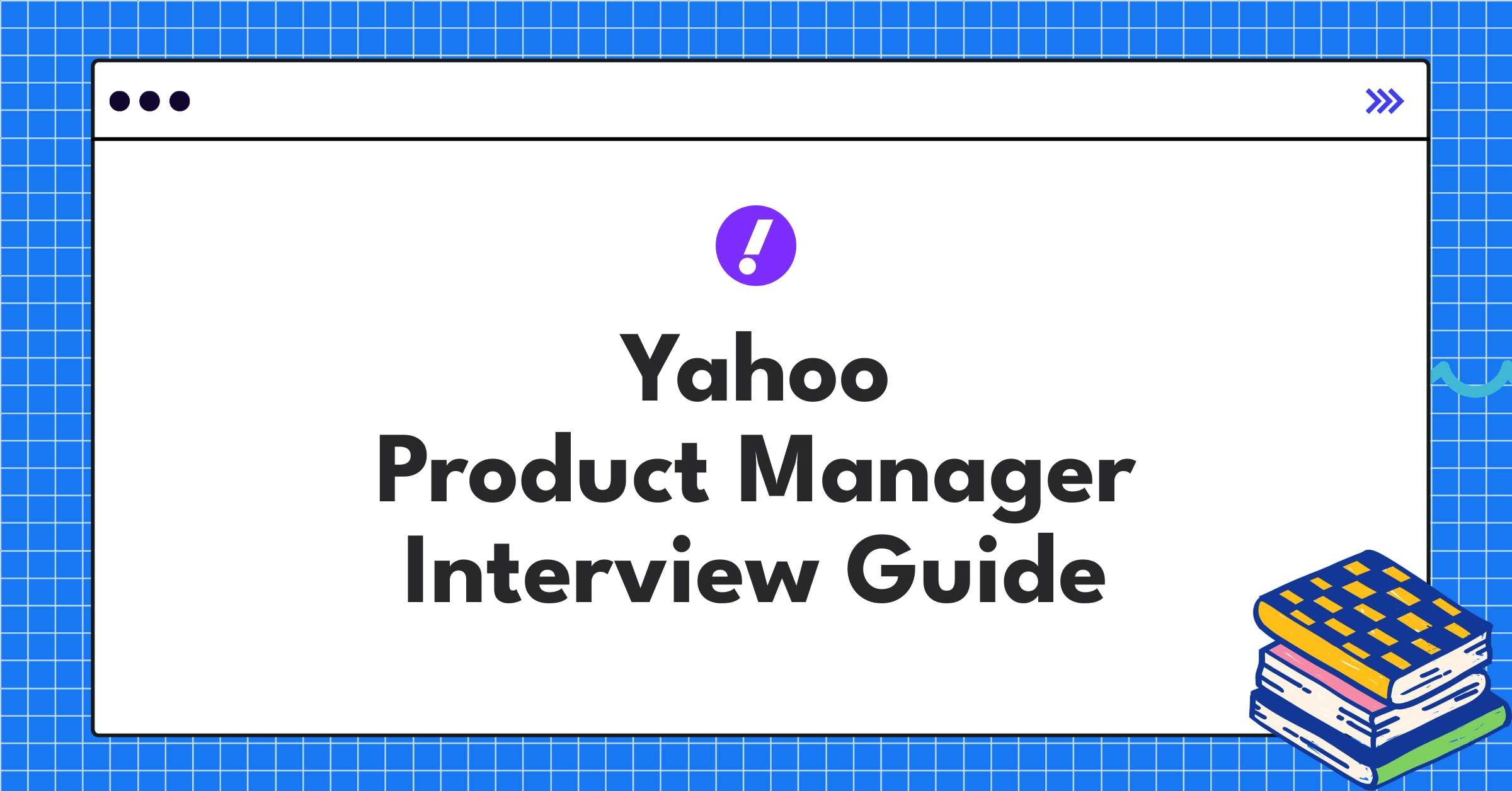 Yahoo logo with product management icons showcasing hiring trends and statistics for 2025