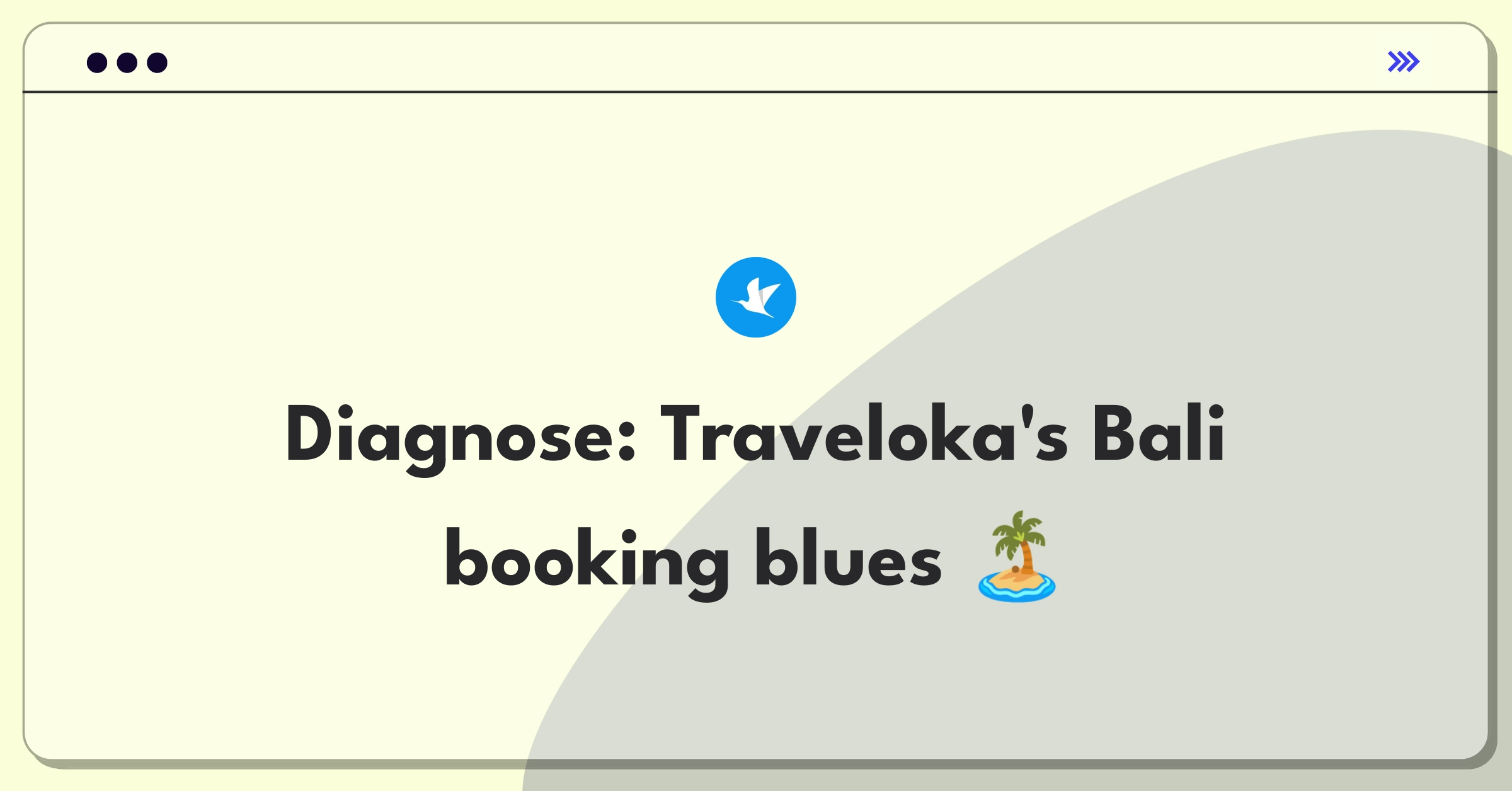 Product Management Root Cause Analysis Question: Investigating hotel booking conversion rate decline for Traveloka in Bali