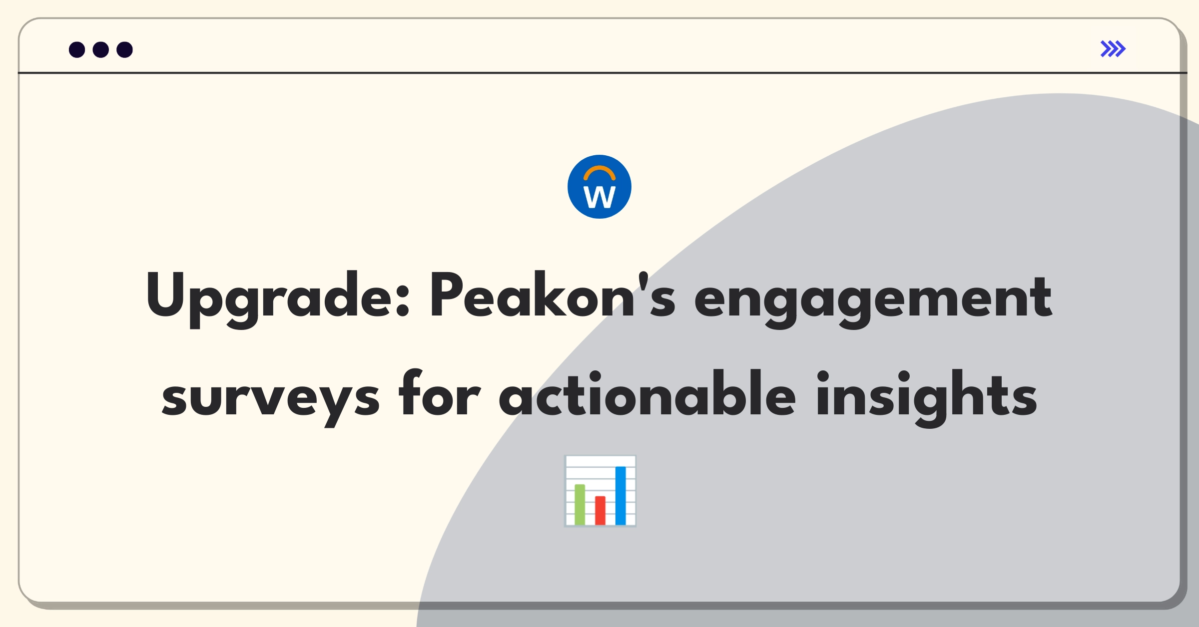 Product Management Improvement Question: Enhancing employee engagement surveys for better insights and action planning