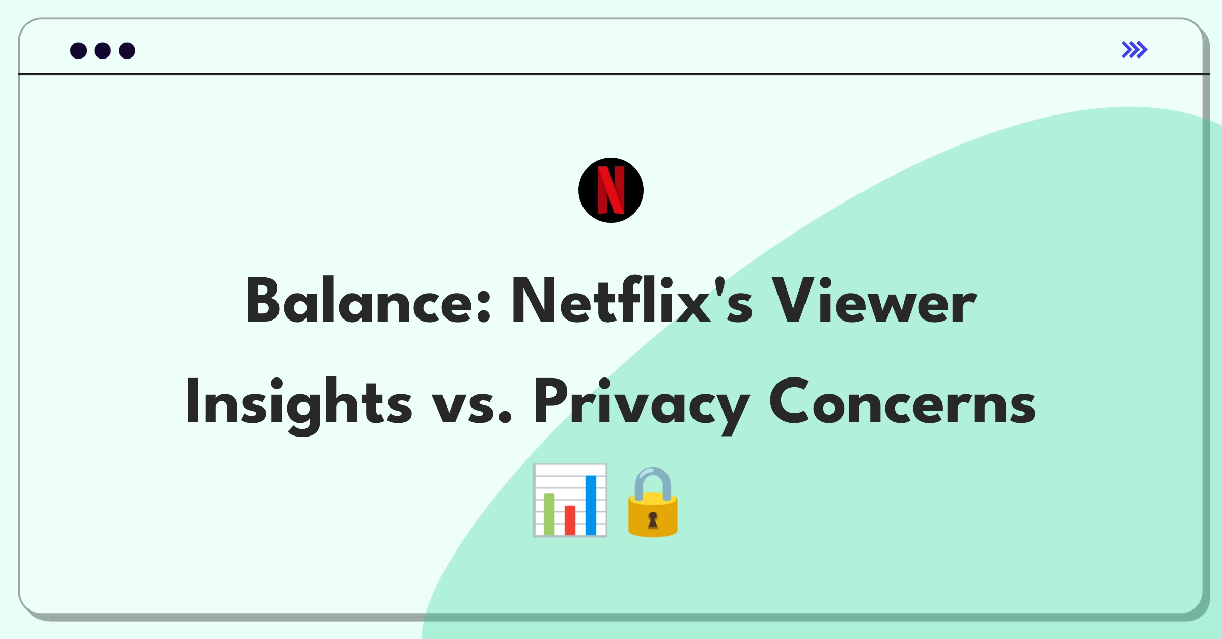 Product Management Trade-off Question: Netflix Watch History analytics balancing user insights and privacy considerations