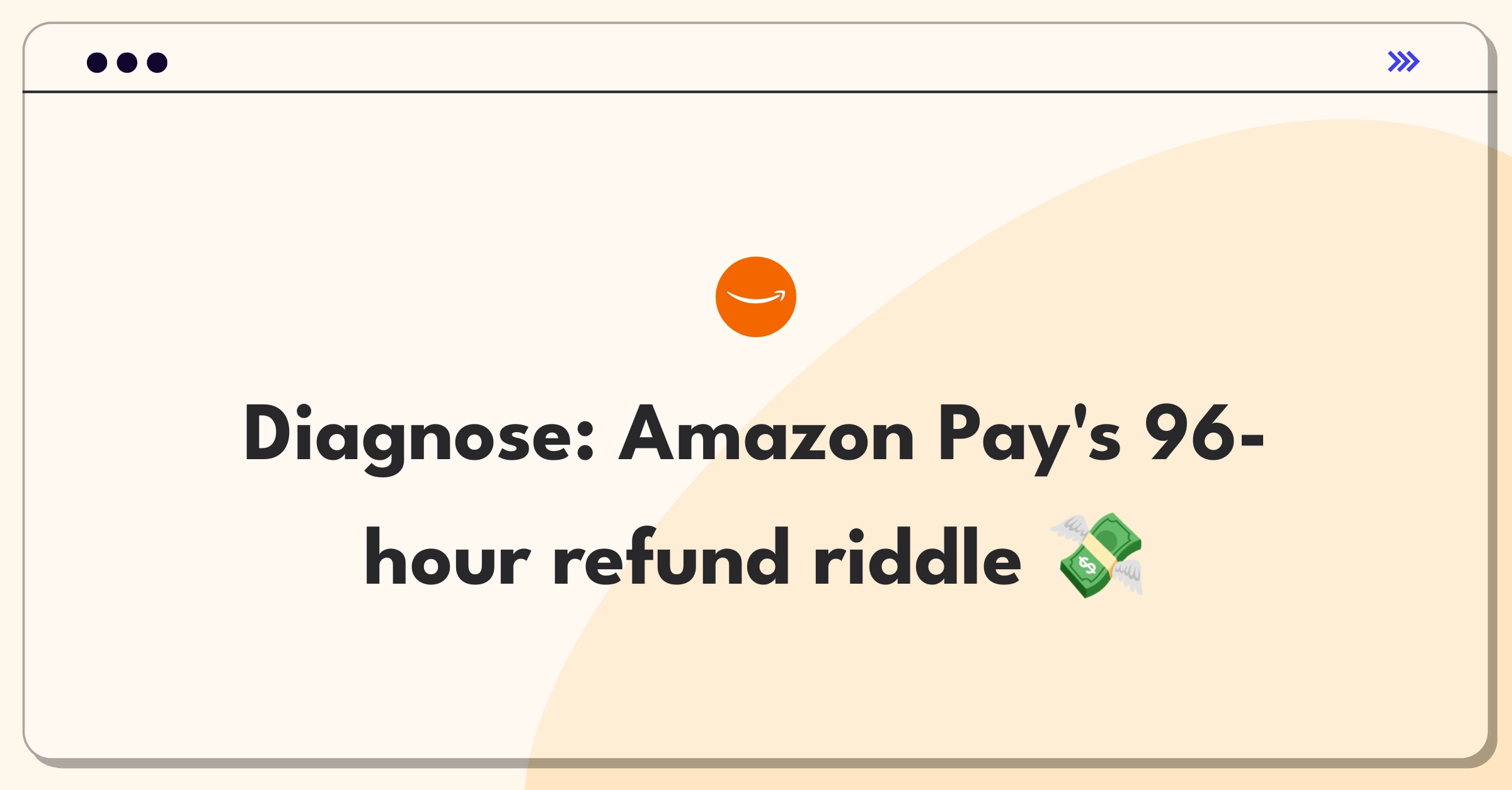 Product Management Root Cause Analysis Question: Investigating Amazon Pay's extended refund processing time