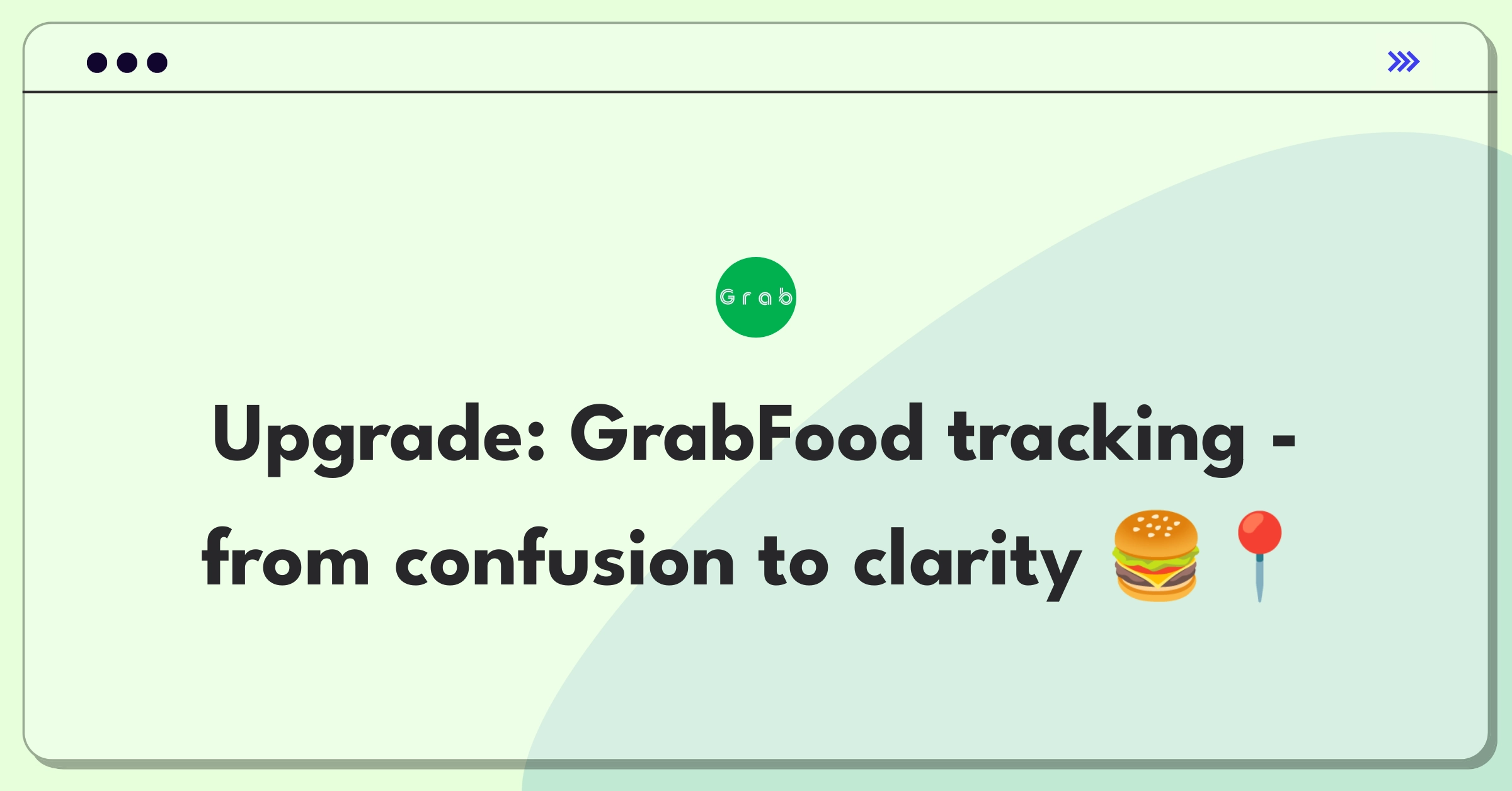 Product Management Improvement Question: Enhancing GrabFood order tracking for better user experience