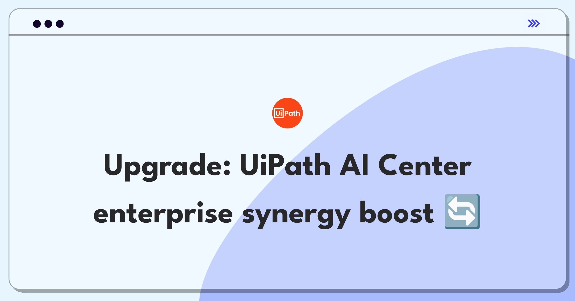 Product Management Improvement Question: UiPath AI Center integration with enterprise systems diagram