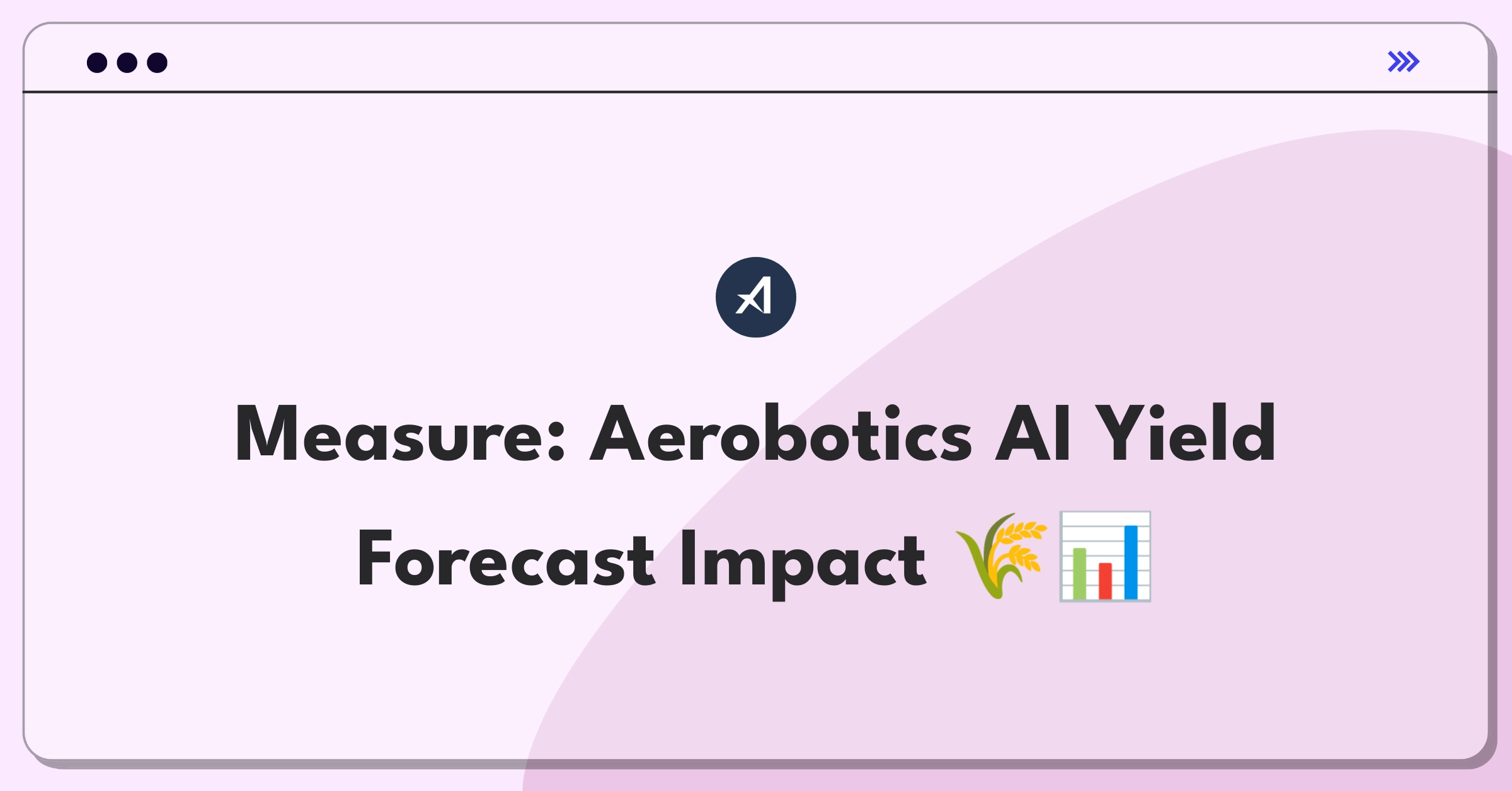 Product Management Analytics Question: Evaluating AI-powered agricultural yield forecasting metrics