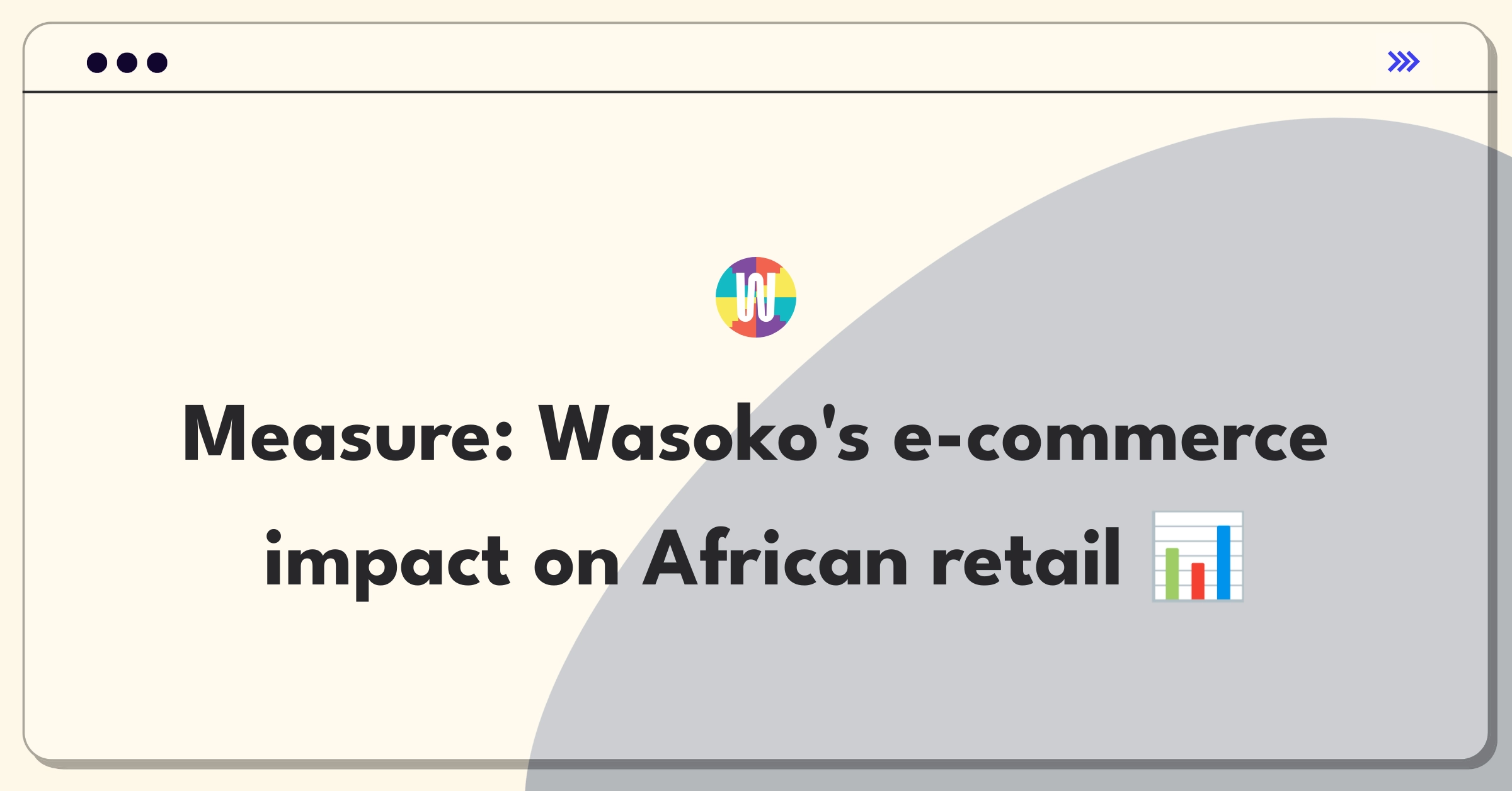 Product Management Analytics Question: Measuring success of Wasoko's e-commerce service for African retailers