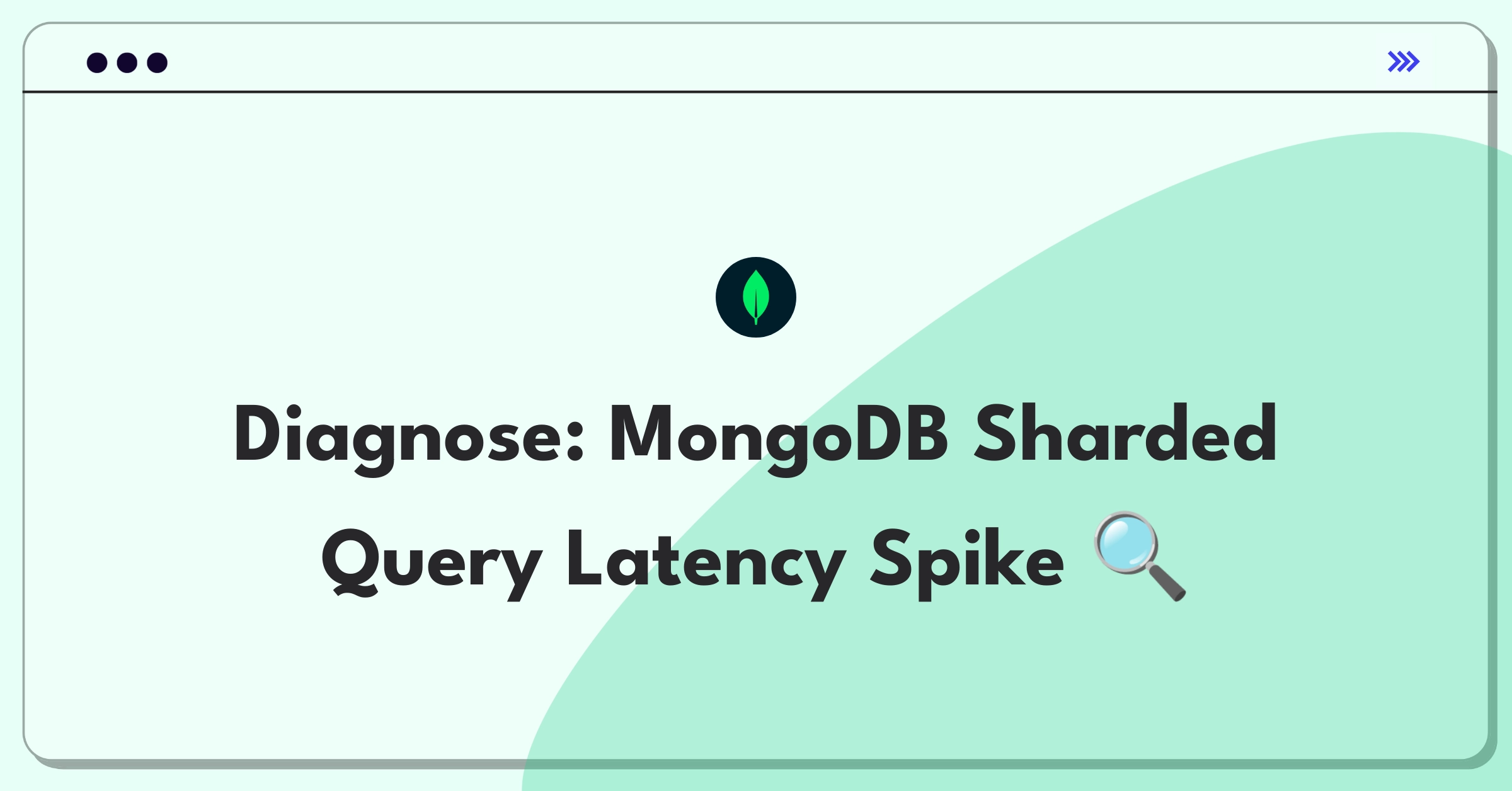 Product Management Root Cause Analysis Question: Investigating MongoDB sharded collection query latency increase