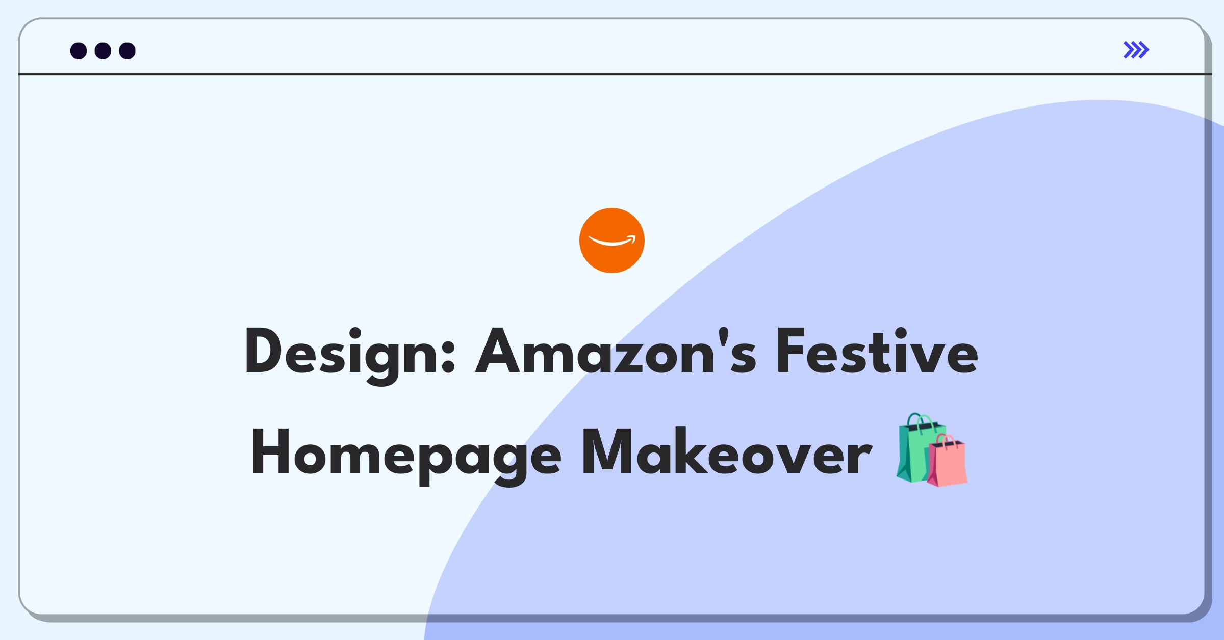 Product Management Design Question: Redesigning Amazon's homepage for Indian festival season sale