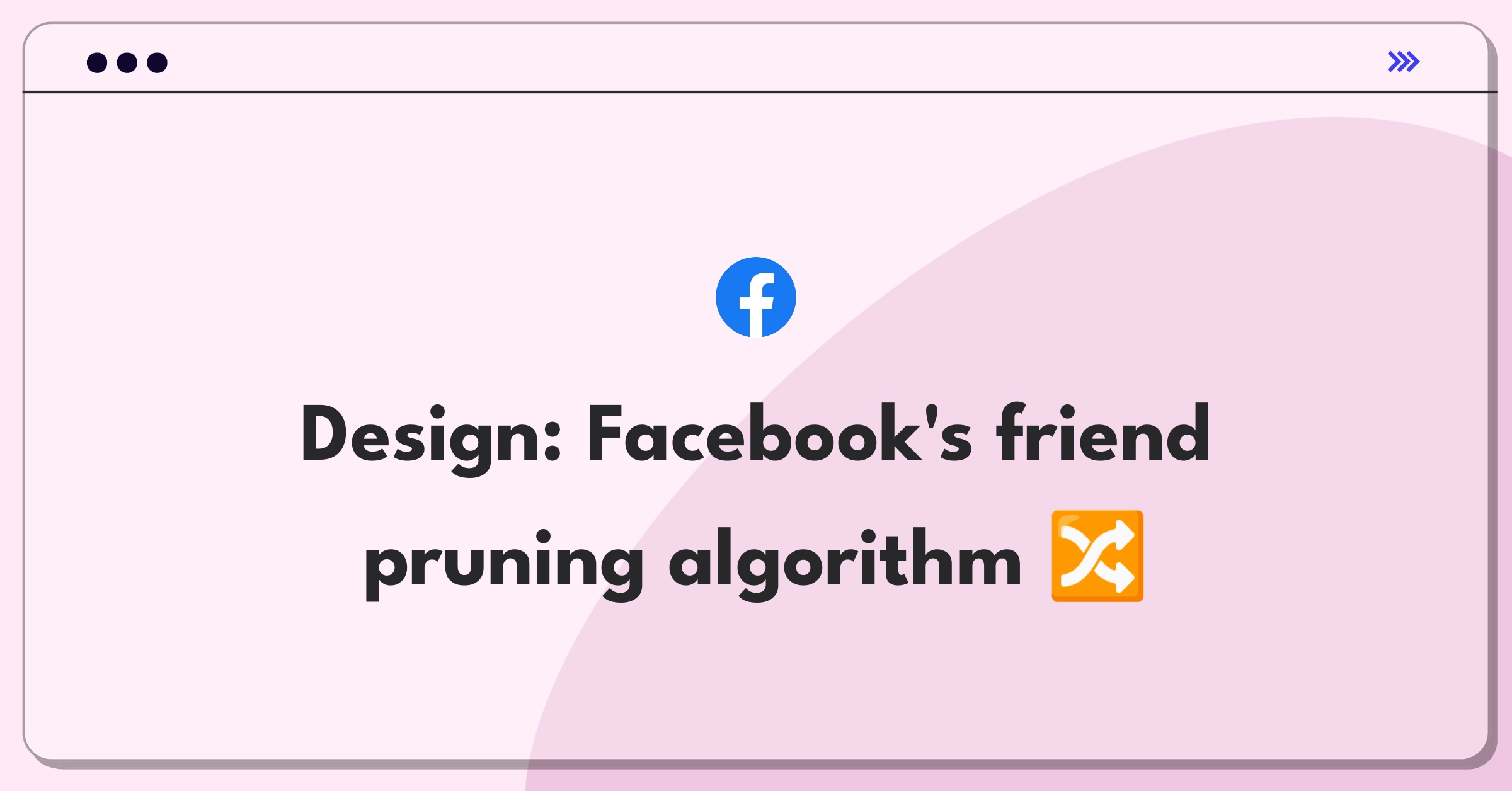 Product Management Design Question: Facebook unfriend suggestion feature concept