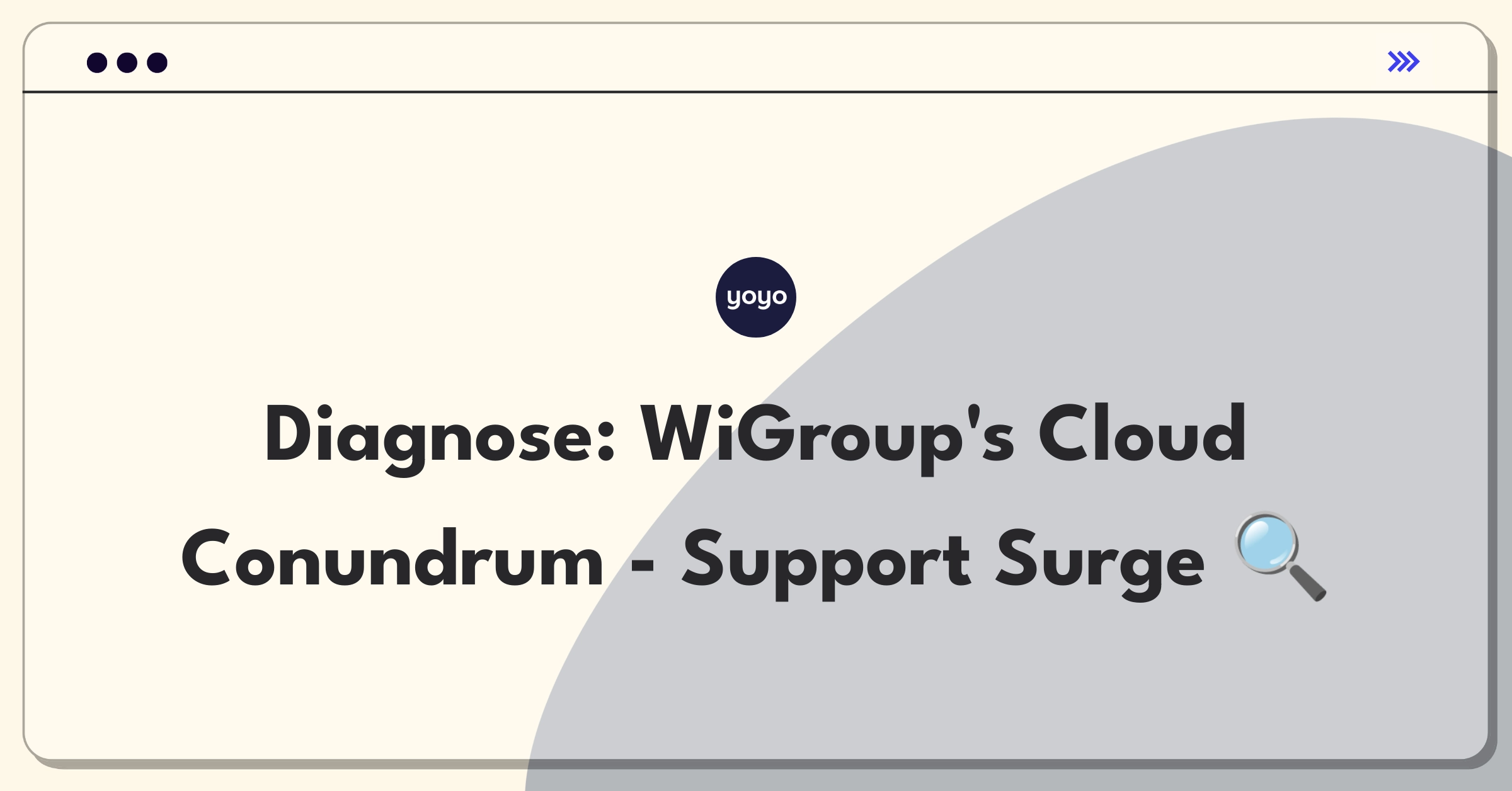 Product Management Root Cause Analysis Question: Investigating sudden increase in cloud storage support tickets