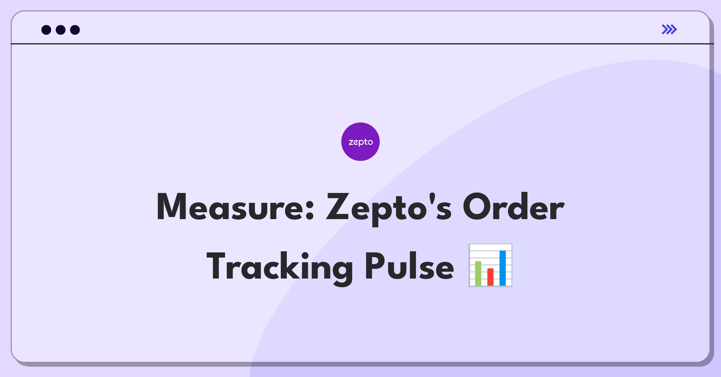 Product Management Analytics Question: Evaluating metrics for Zepto's order tracking user interface