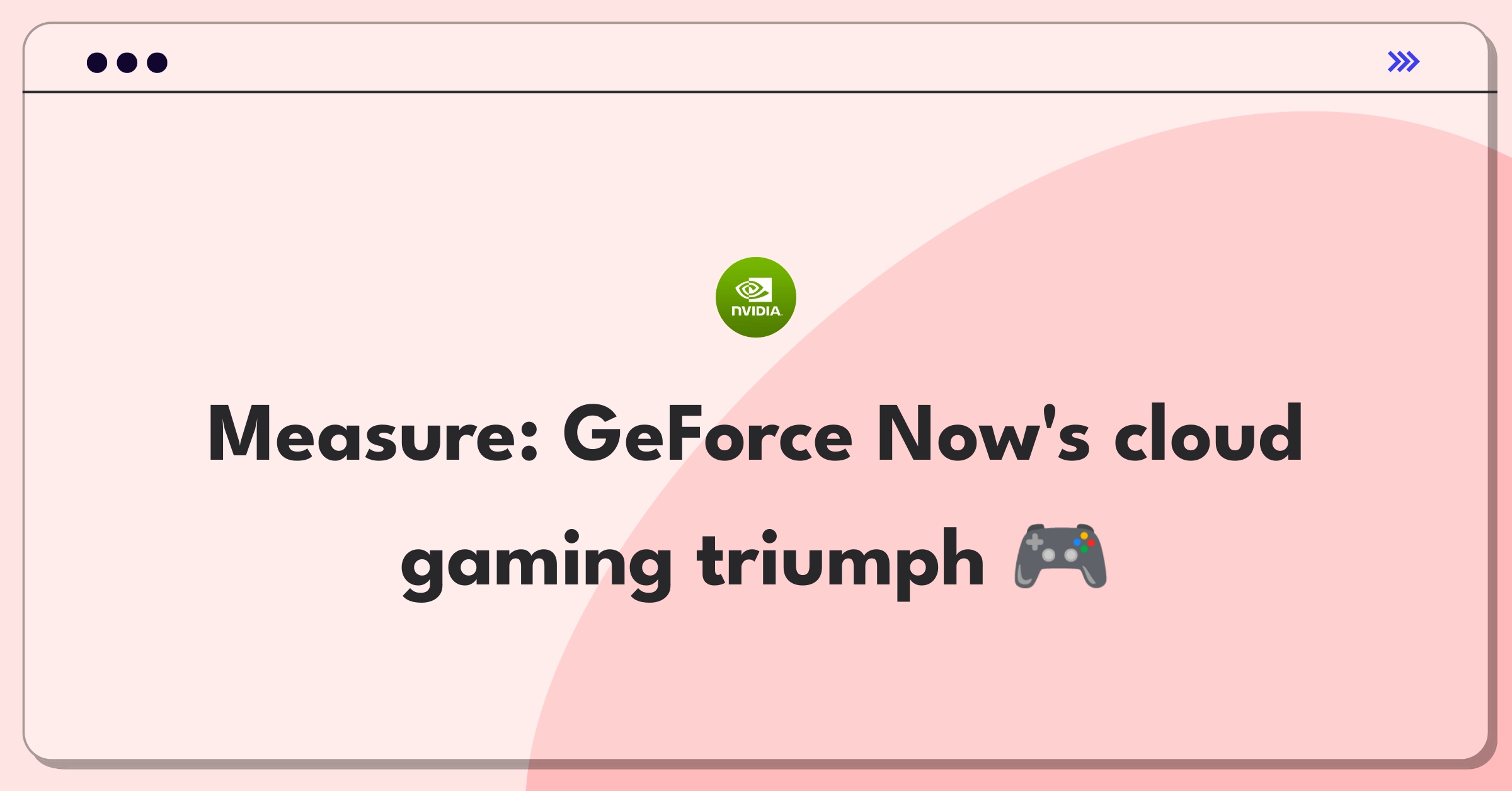 Product Management Analytics Question: Evaluating cloud gaming service success metrics for NVIDIA GeForce Now