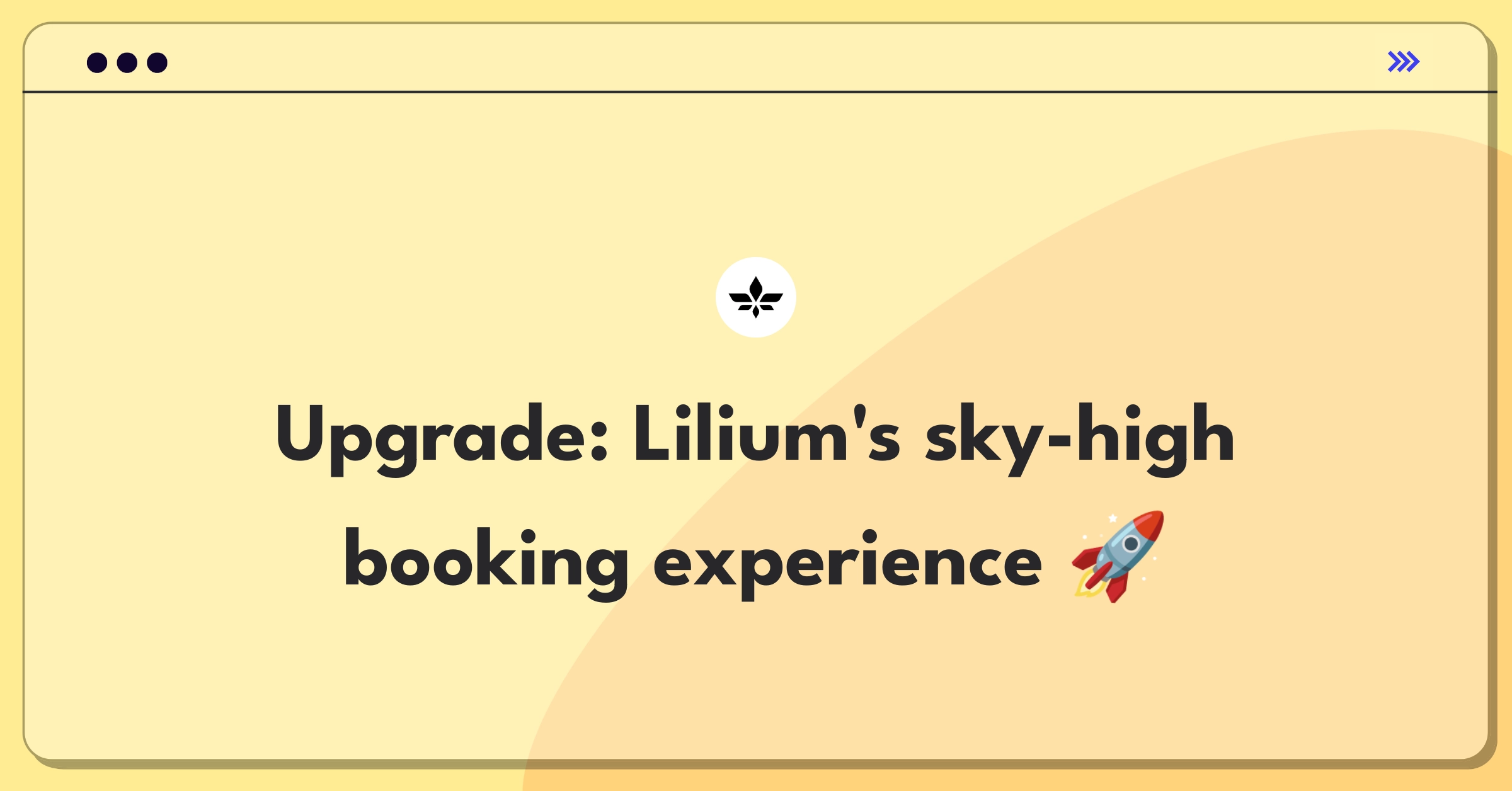 Product Management Improvement Question: Streamlining Lilium's eVTOL app booking process for enhanced user experience