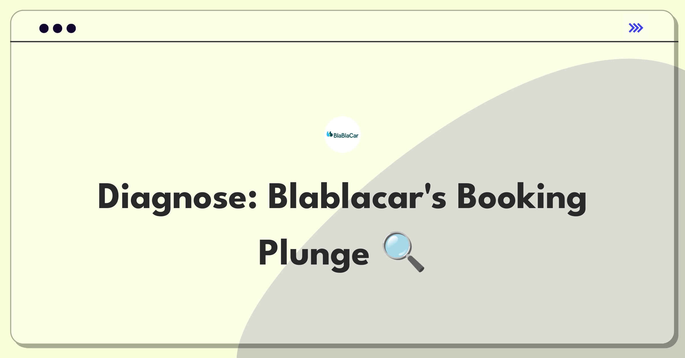 Product Management Root Cause Analysis Question: Investigating sudden decrease in Blablacar's long-distance ride bookings