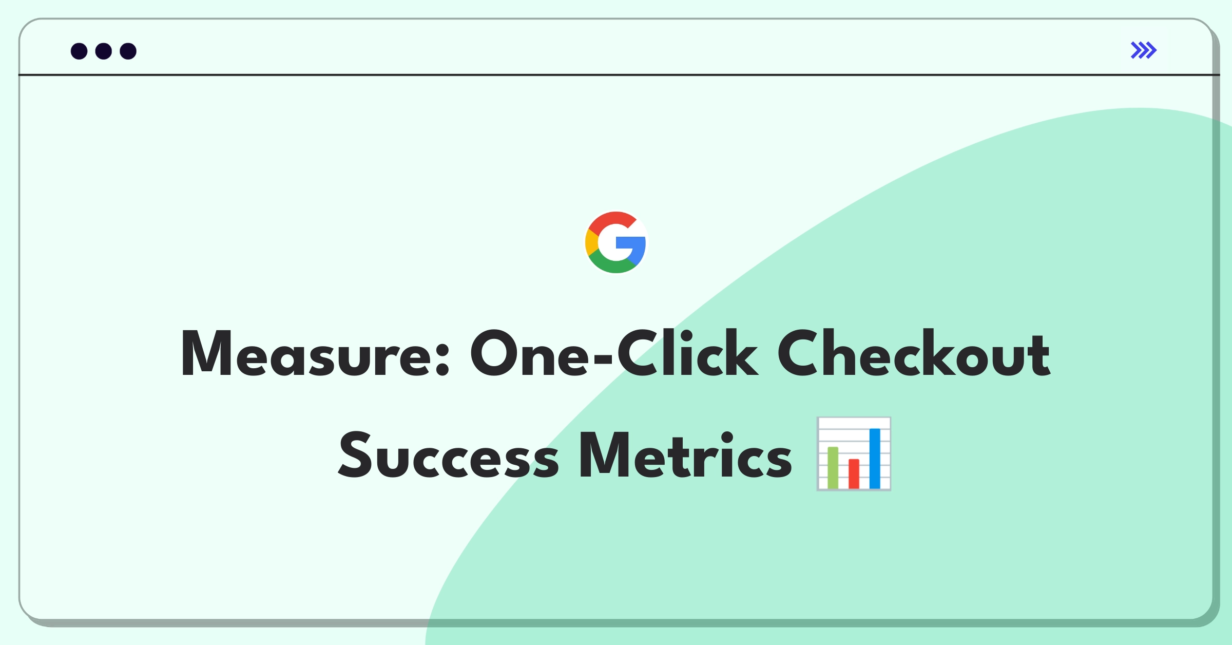 Product Management Success Metrics Question: Evaluating one-click checkout feature for e-commerce platform