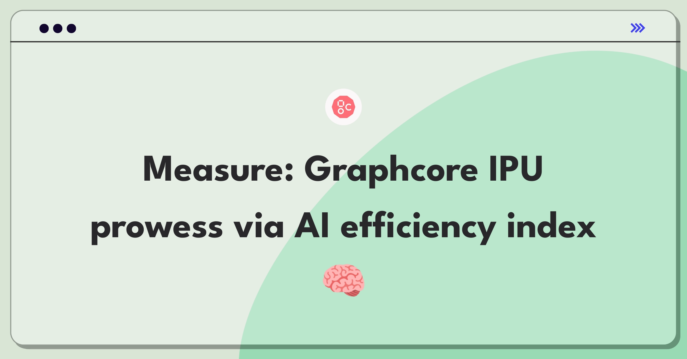 Product Management Metrics Question: Evaluating AI hardware performance and efficiency for Graphcore's IPU