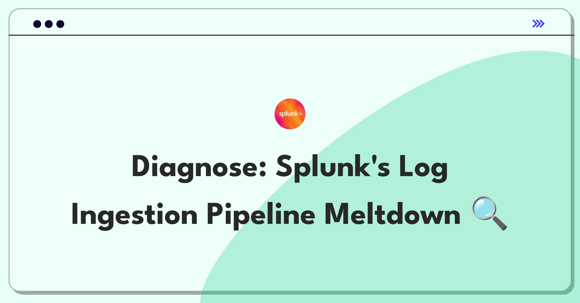 Product Management Root Cause Analysis Question: Investigating sudden error rate increase in Splunk's log ingestion pipeline