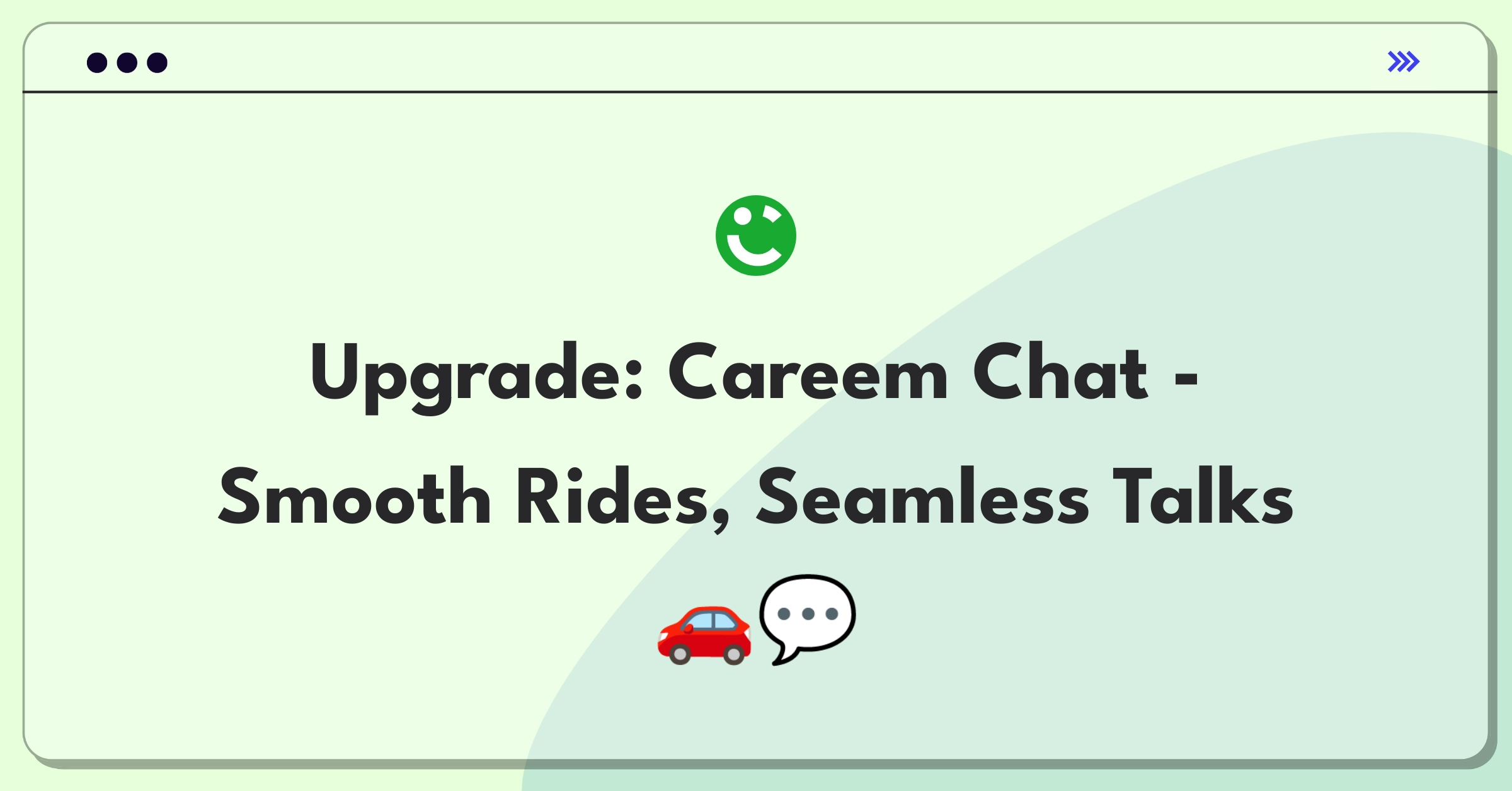 Product Management Improvement Question: Enhancing in-app chat for better rider-driver communication in ride-hailing