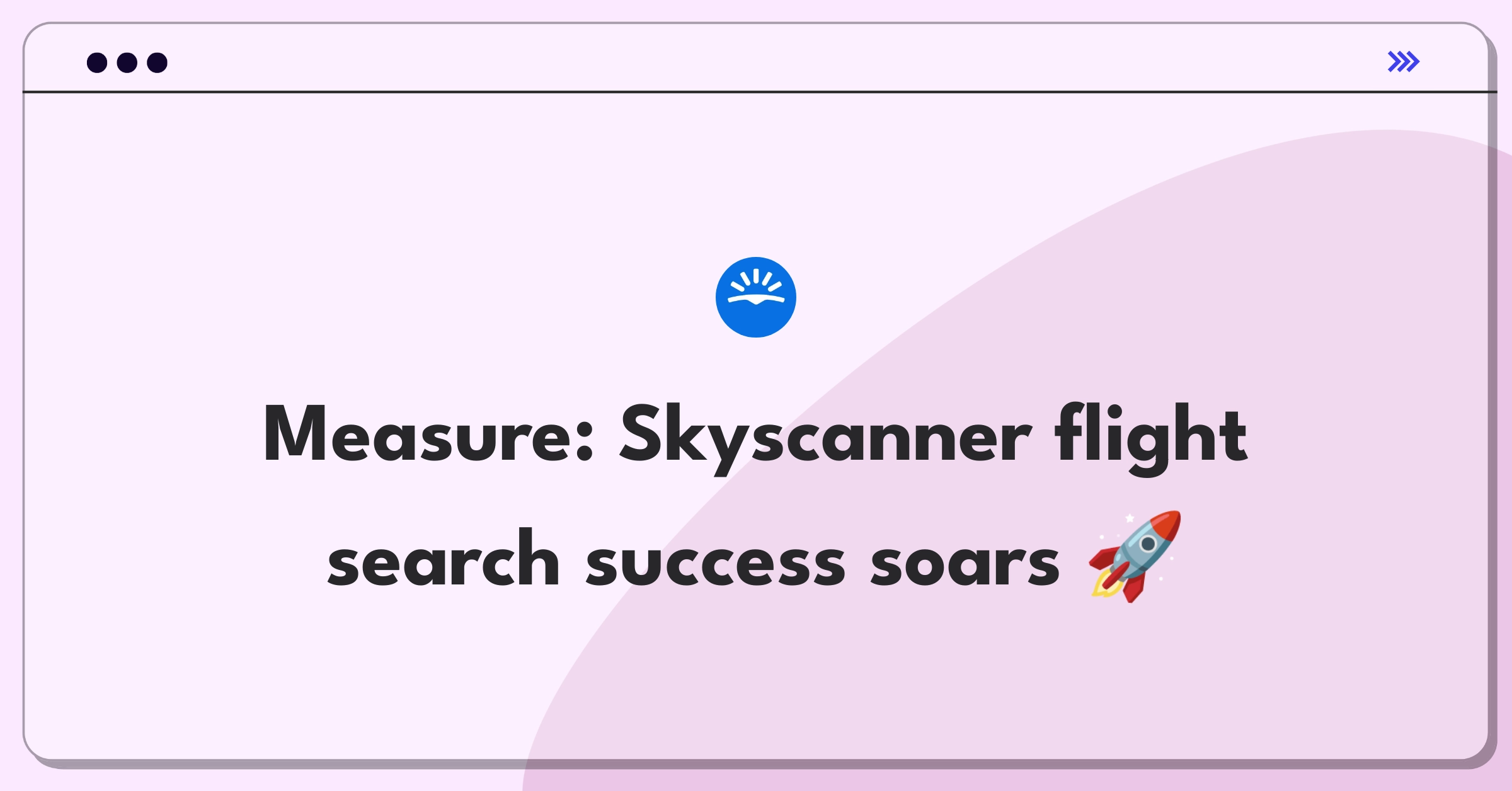 Product Management Analytics Question: Measuring success of Skyscanner's flight search feature using key metrics