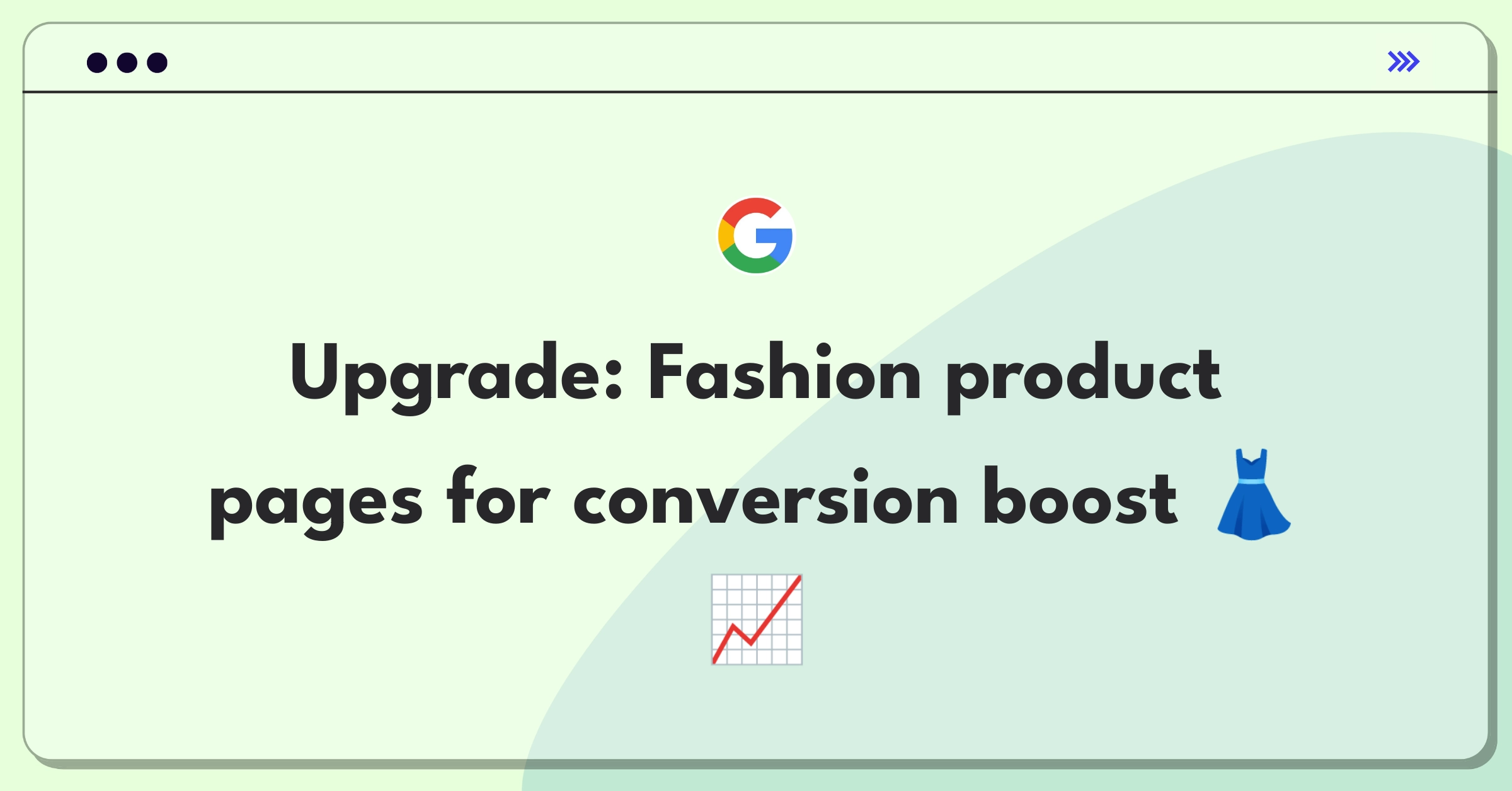 Product Management Growth Question: Optimizing fashion e-commerce product descriptions for increased conversions