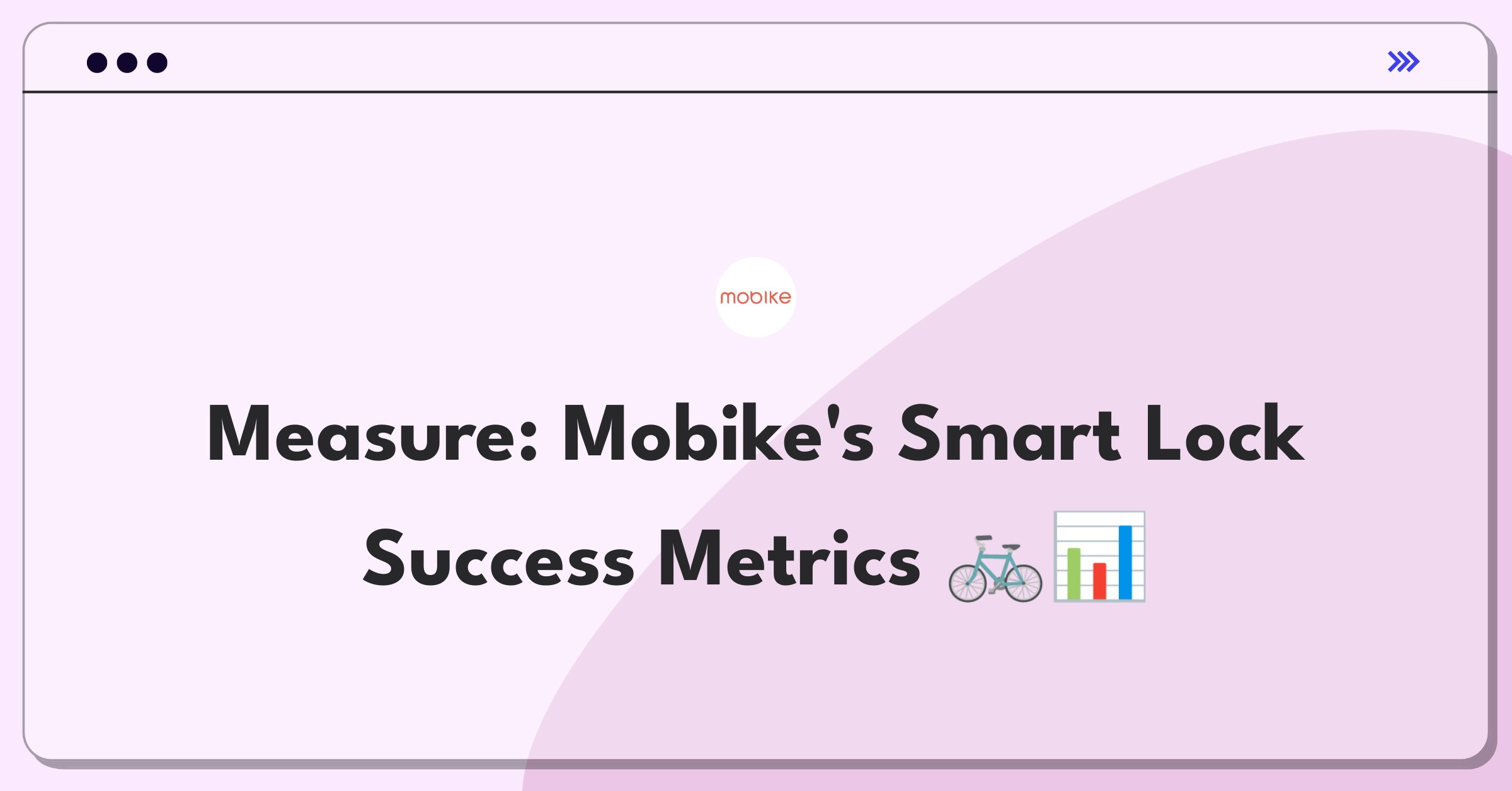 Product Management Analytics Question: Evaluating bike-sharing smart lock technology metrics for Mobike