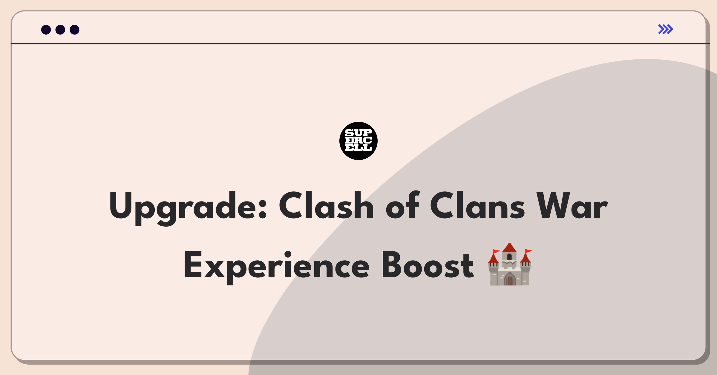 Product Management Improvement Question: Enhancing clan war engagement in Clash of Clans mobile game