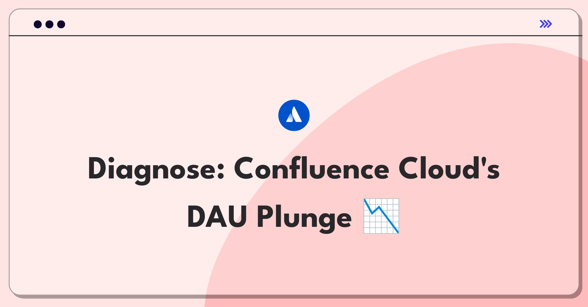 Product Management Root Cause Analysis Question: Investigating sudden drop in Confluence Cloud daily active users