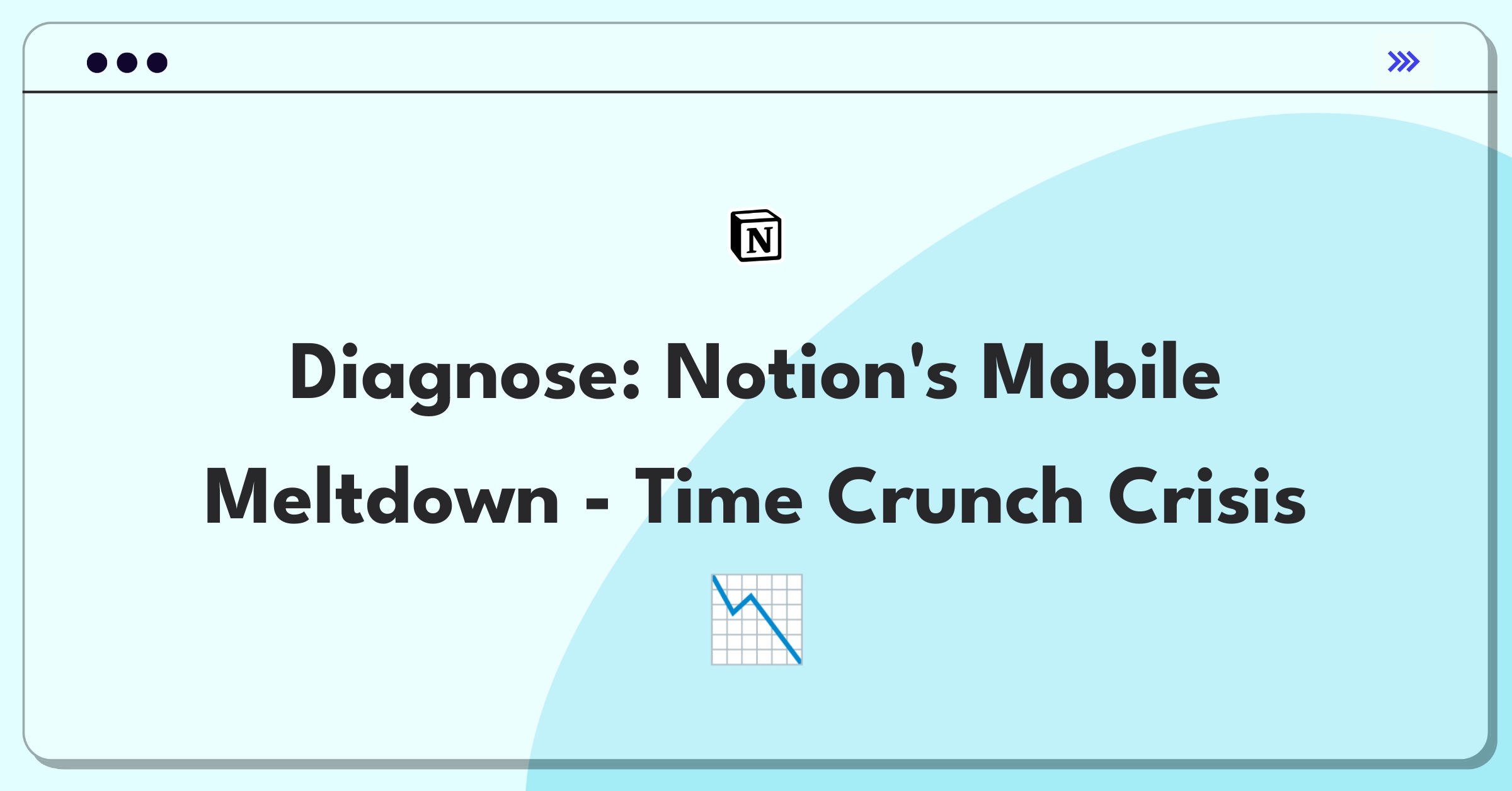 Product Management Root Cause Analysis Question: Investigating Notion mobile app usage decline