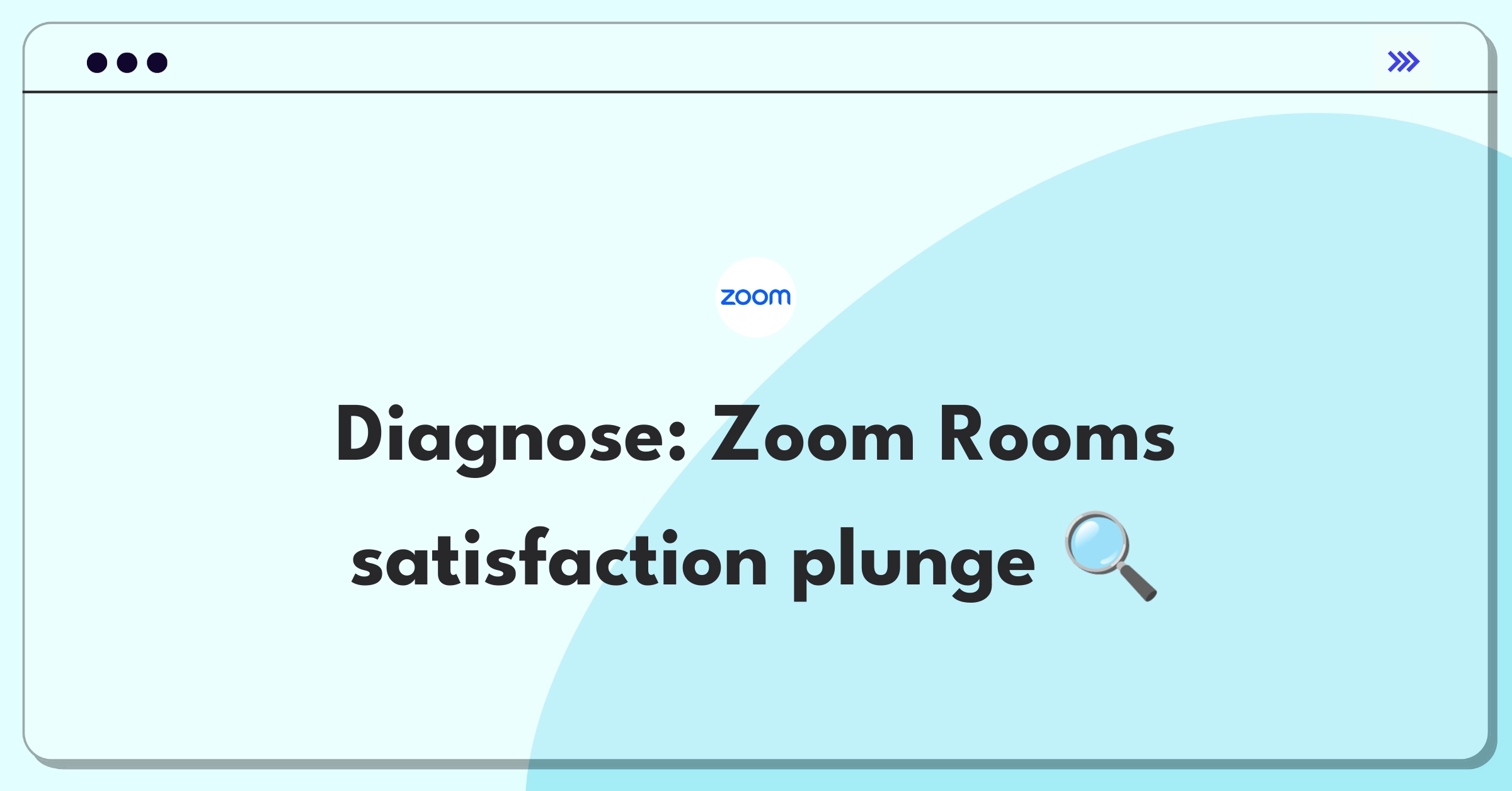 Product Management Root Cause Analysis Question: Investigating Zoom Rooms customer satisfaction decline