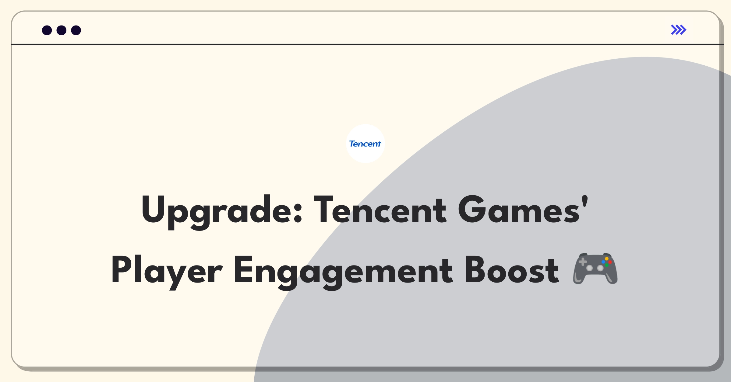 Product Management Improvement Question: Innovative features to enhance Tencent Games player engagement