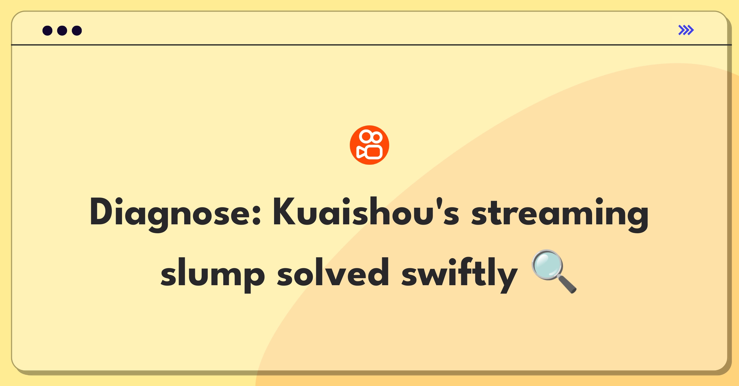 Product Management Root Cause Analysis Question: Investigating sudden drop in Kuaishou's live streaming engagement