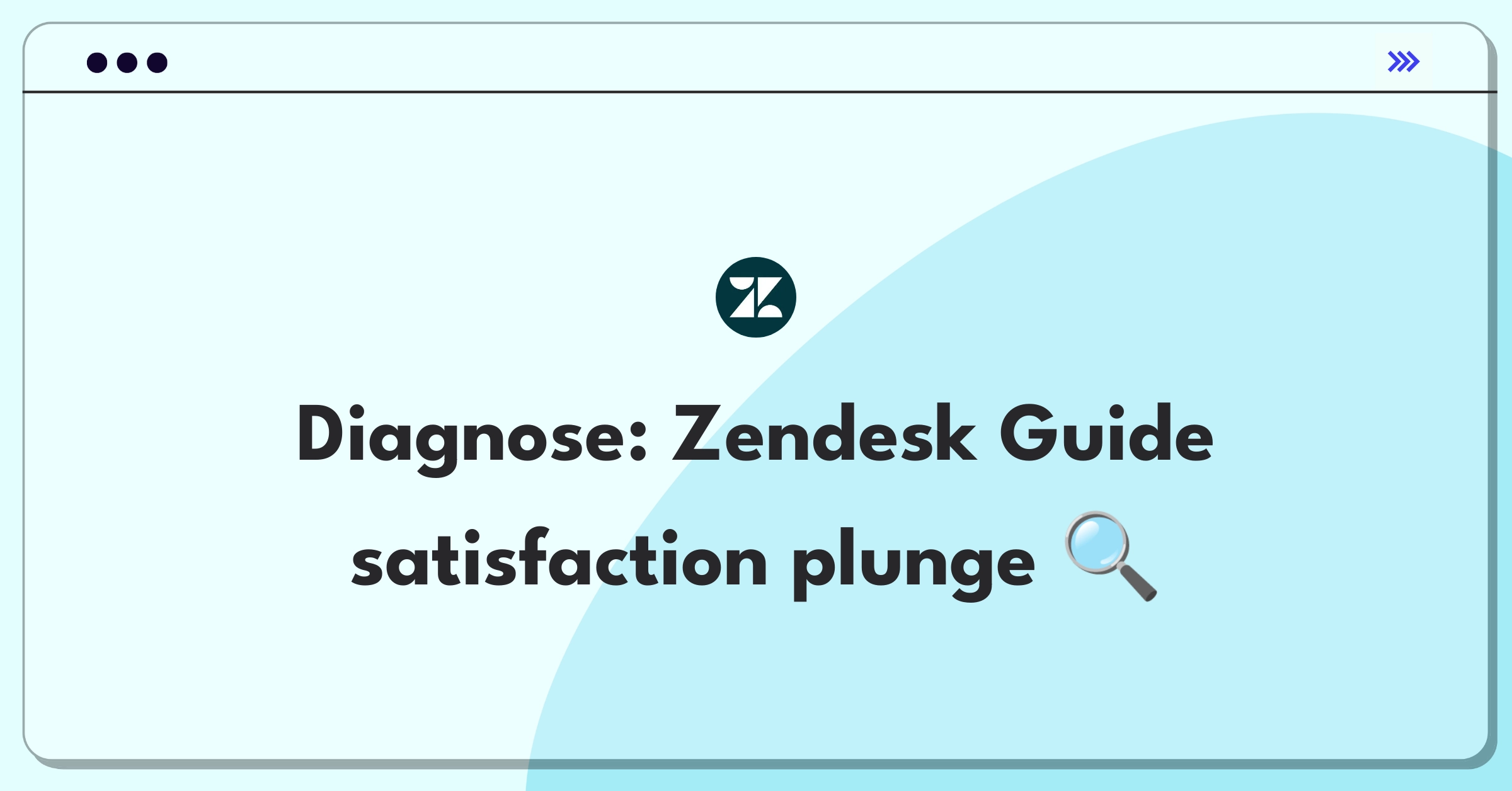 Product Management Root Cause Analysis Question: Investigating Zendesk Guide's customer satisfaction decline