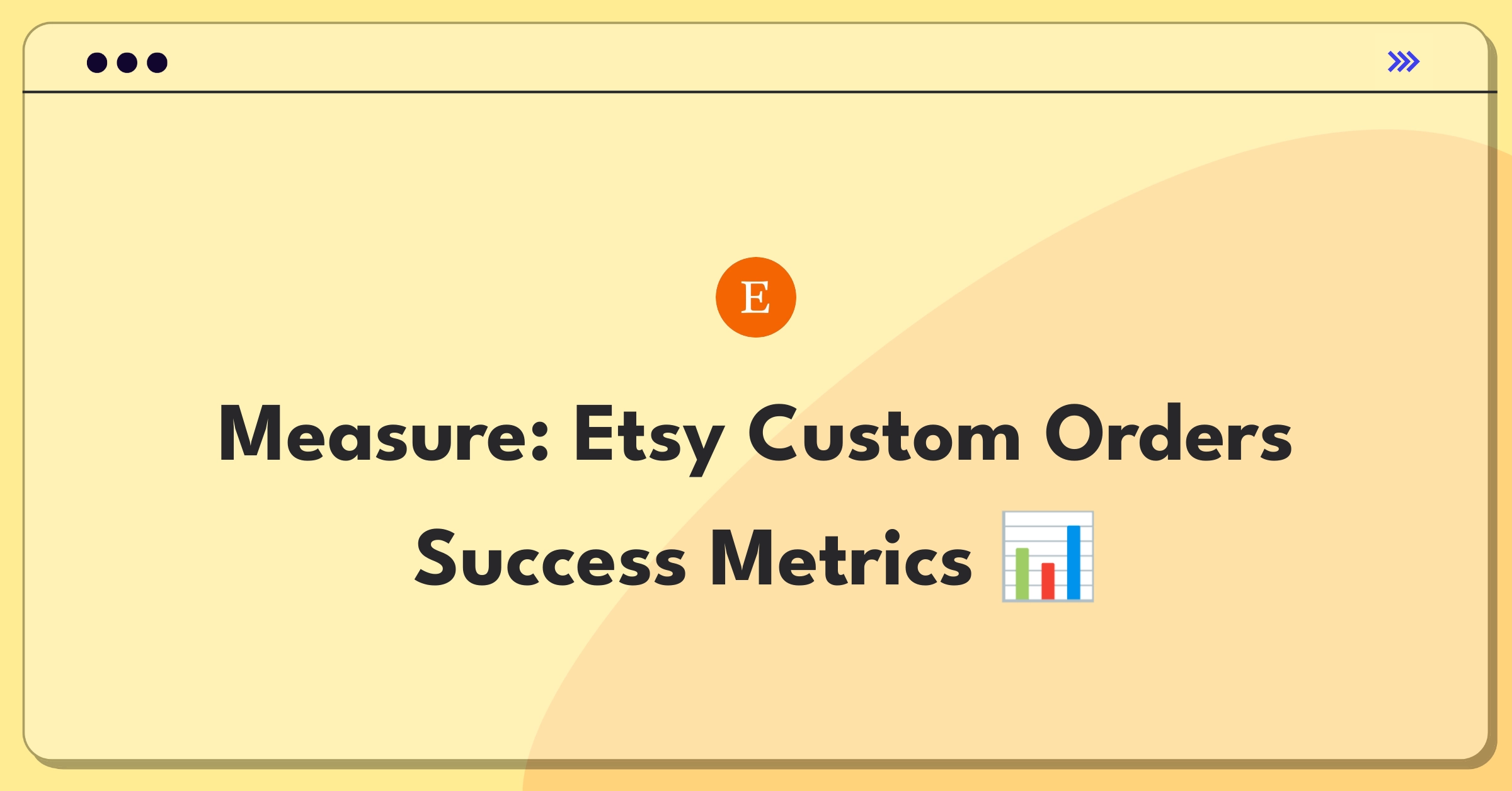 Product Management Metrics Question: Evaluating Etsy's custom order request feature performance