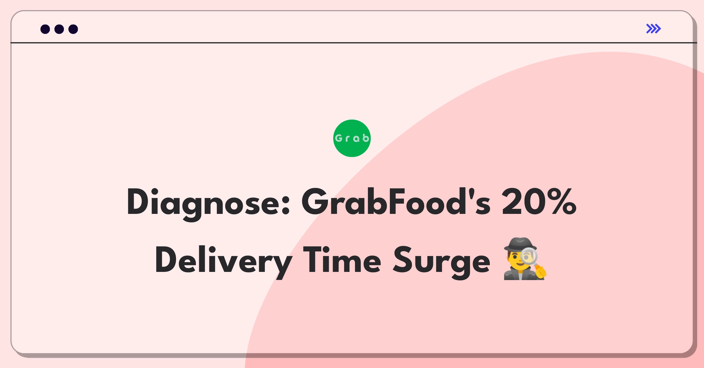 Product Management Root Cause Analysis Question: Investigating sudden increase in food delivery times