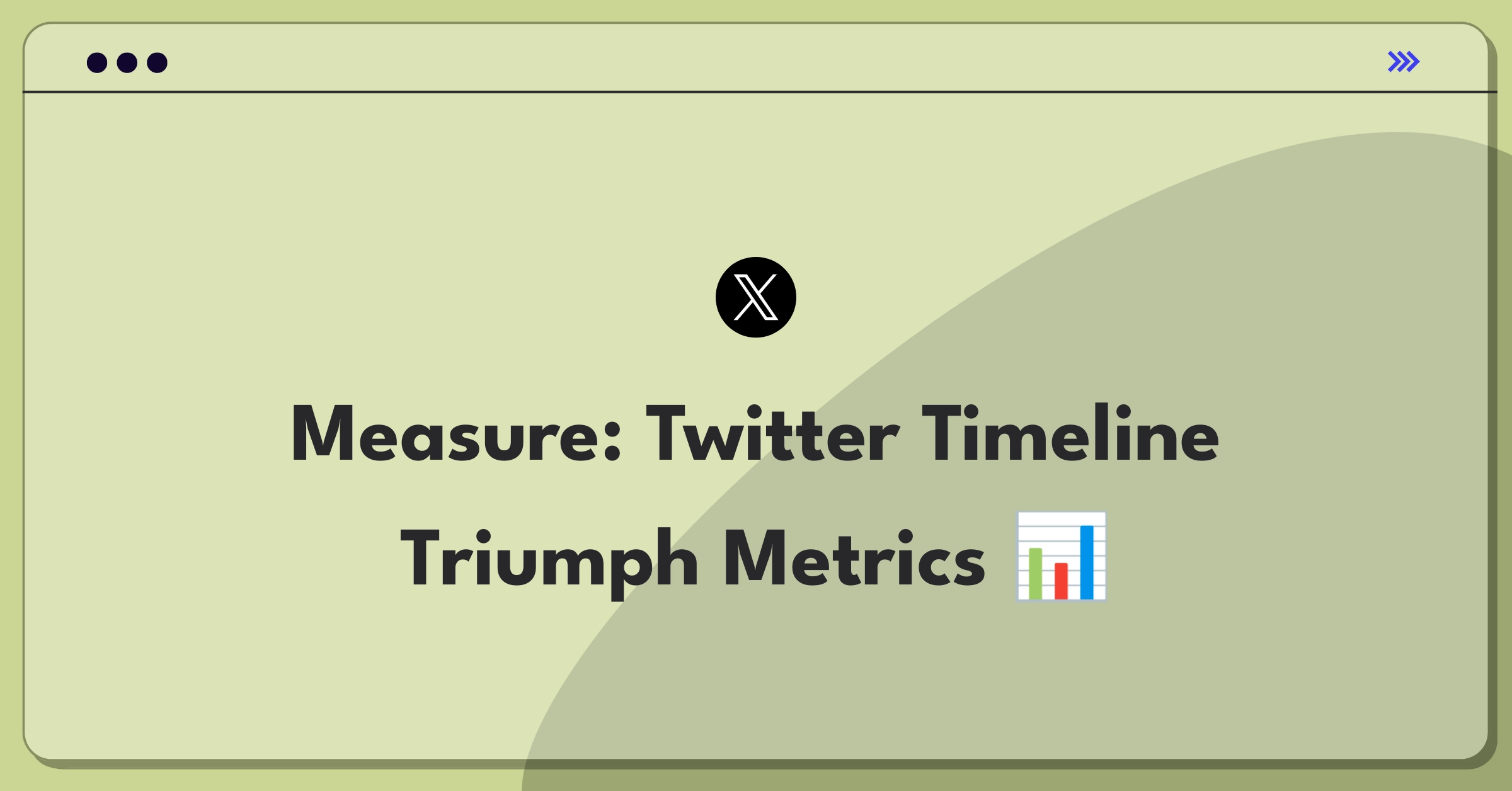 Product Management Metrics Question: Defining success for Twitter's algorithmic timeline through engagement and relevance metrics