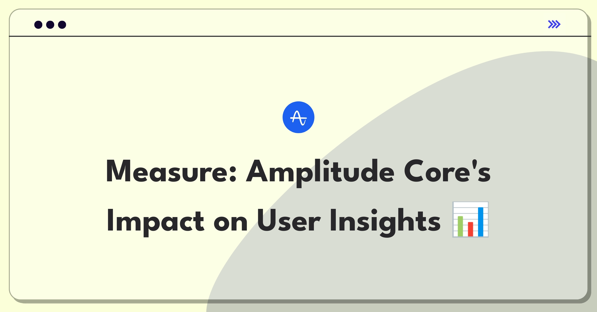 Product Management Metrics Question: Measuring success of Amplitude's core analytics feature