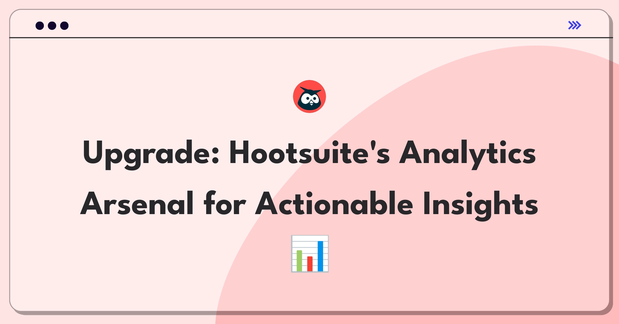 Product Management Improvement Question: Enhancing Hootsuite's analytics dashboard for better business insights