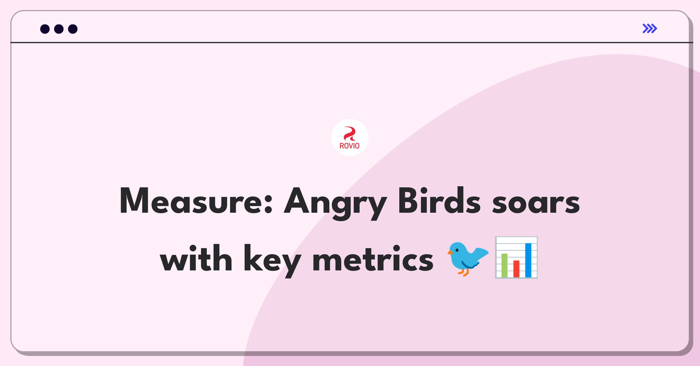 Product Management Analytics Question: Measuring success of Rovio's Angry Birds mobile game