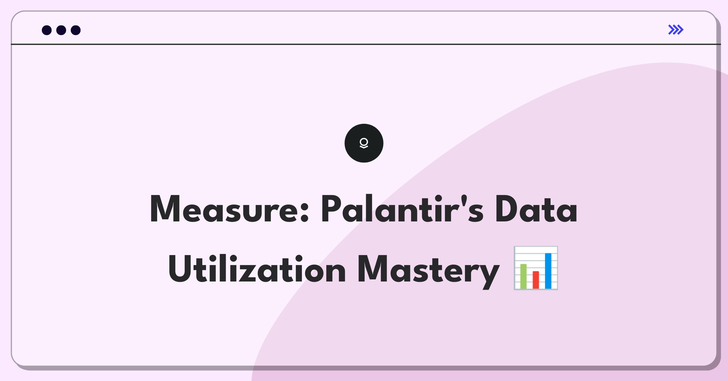 Product Management Analytics Question: Measuring success of Palantir's data platform with key metrics