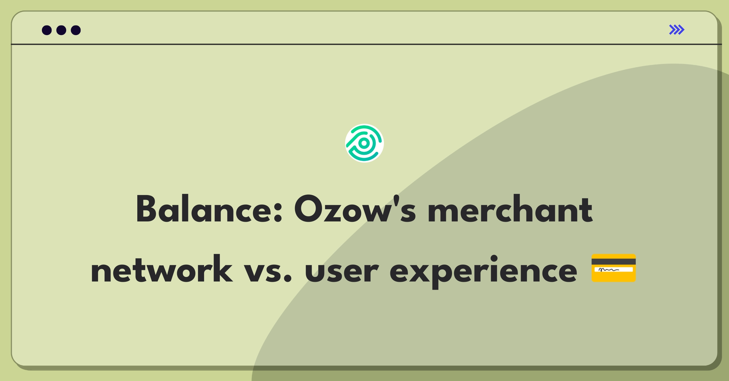 Product Management Trade-off Question: Ozow's growth strategy balancing merchant expansion and user experience improvement