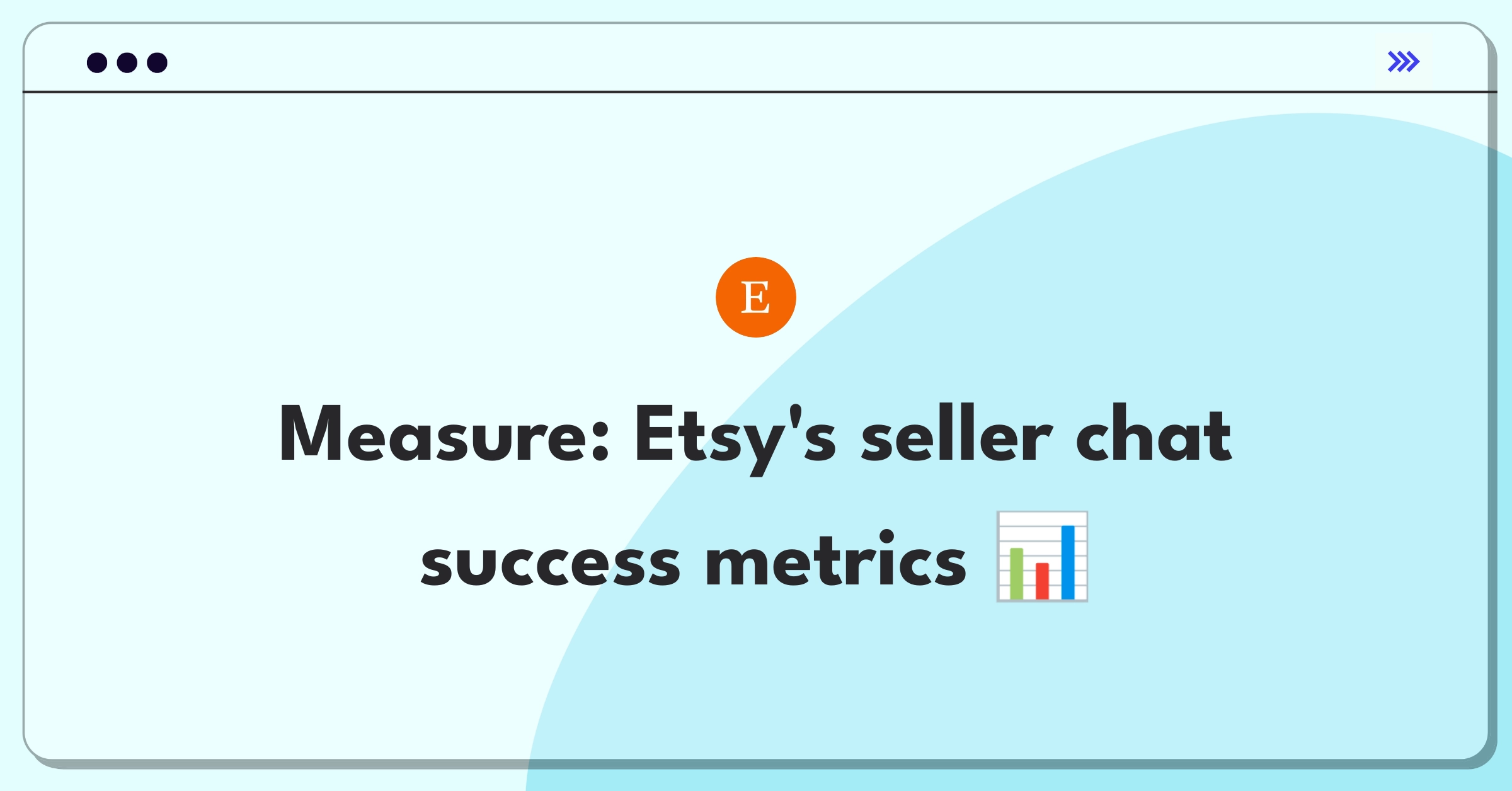 Product Management Metrics Question: Defining success for Etsy's seller messaging system using key performance indicators