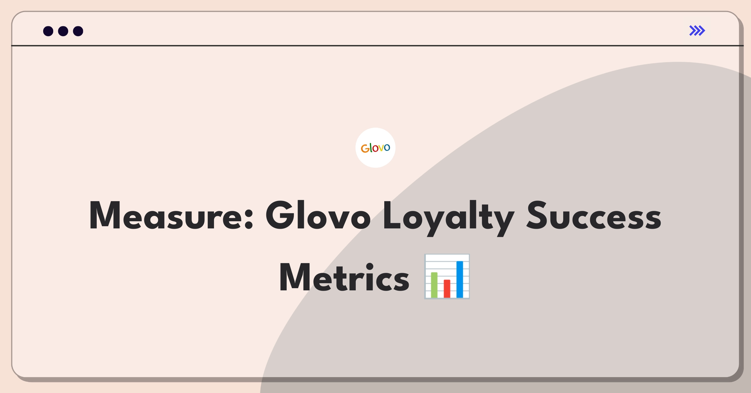 Product Management Metrics Question: Defining success for Glovo's customer loyalty program through key performance indicators