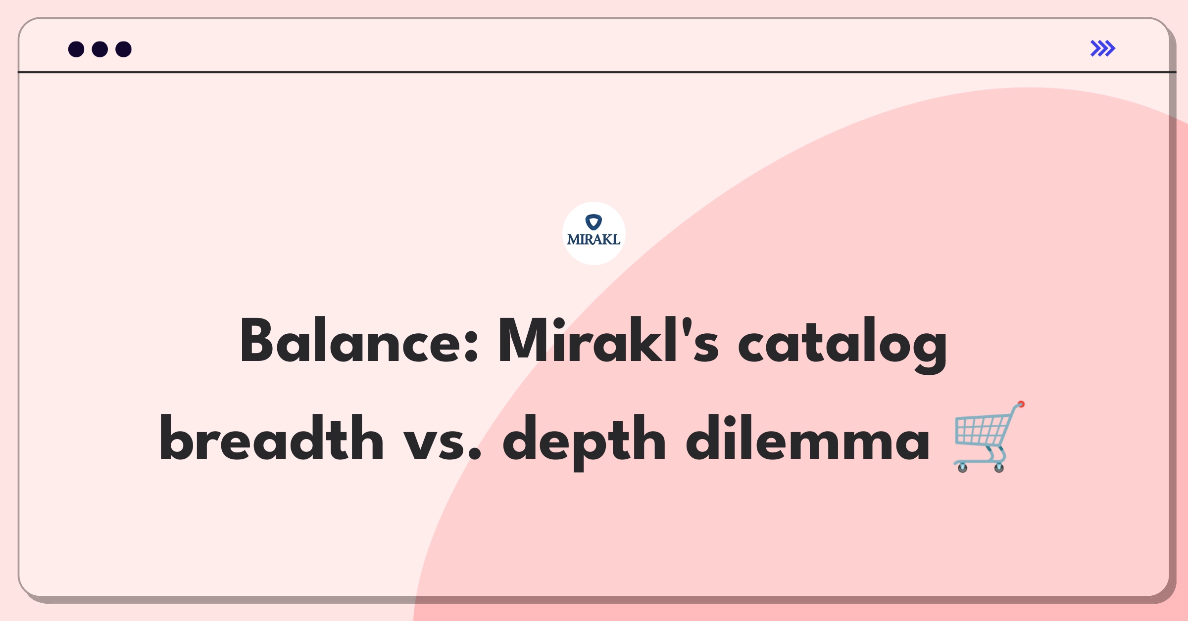 Mirakl Catalog Integration Tradeoff Product Strategy Case NextSprints